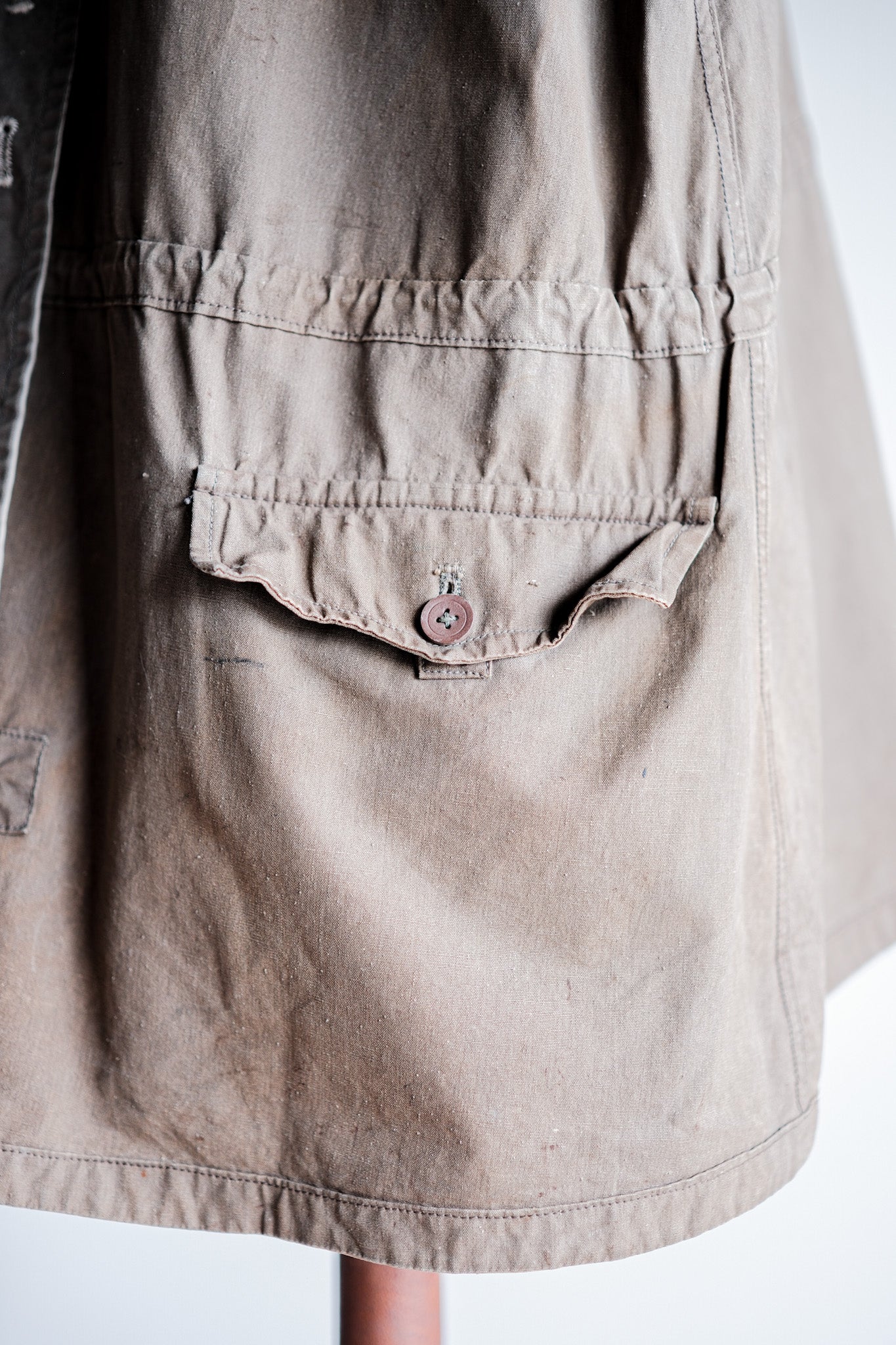 【~40's】German Army M42 Gebirgsjäger Reversible Windbluse "1st Type" "Original Modified"