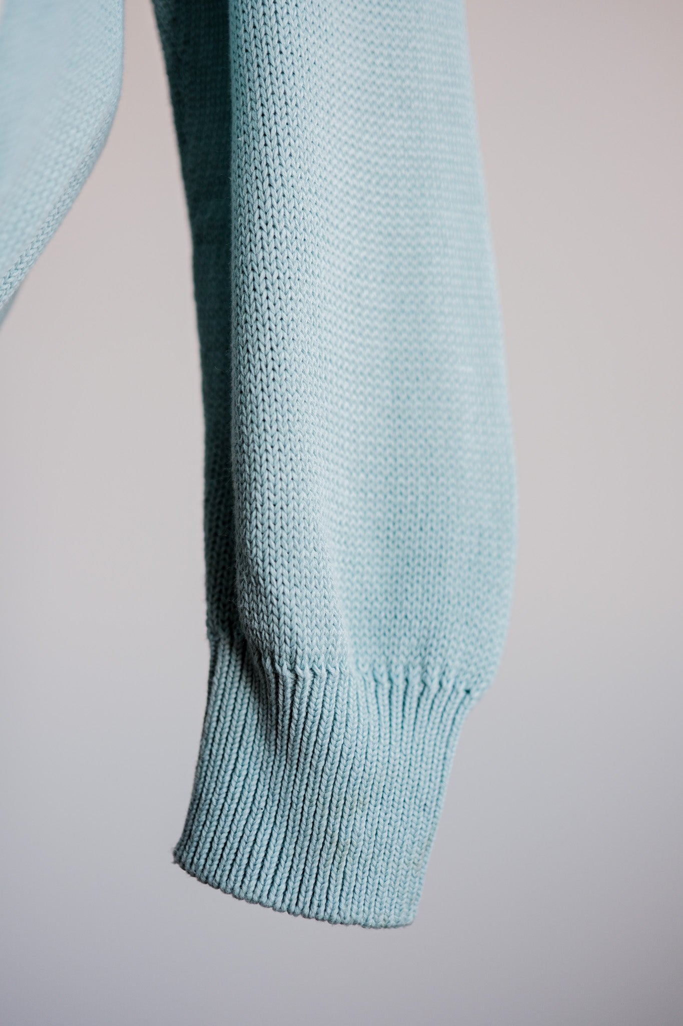 【~90's】Italian Vintage Cotton Argyle Cardigan