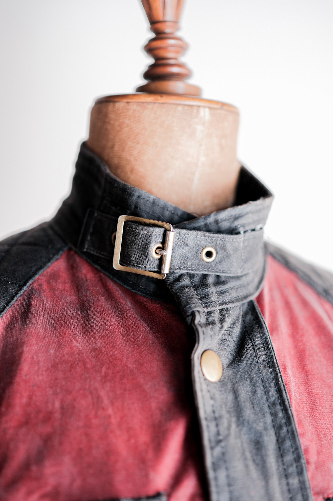 【~70's】Vintage Belstaff 2 Tone Red Waxed Jacket “TRIALMASTER" “Custom Order”