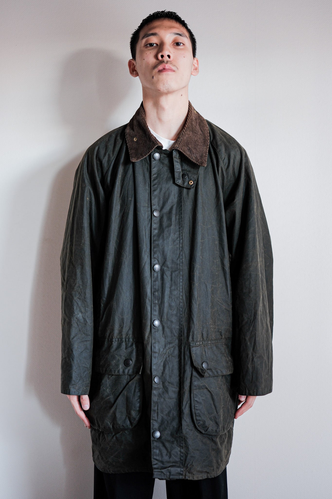 【~90’s】Vintage Barbour "GAMEFAIR" 3 Crest Size.42