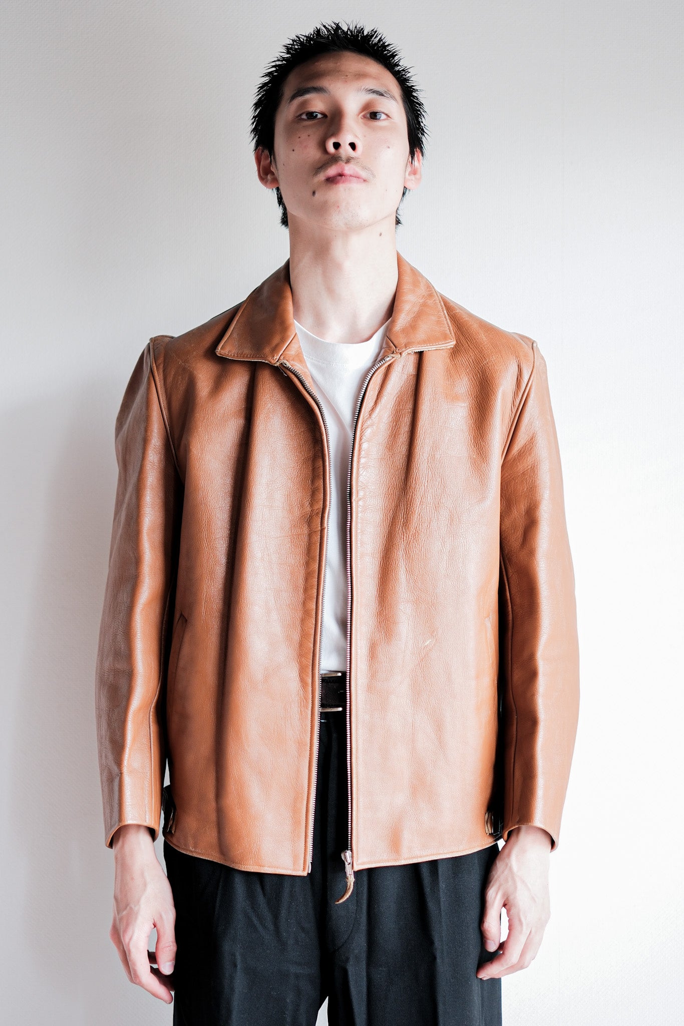 【~50’s】German Vintage Leather Jacket