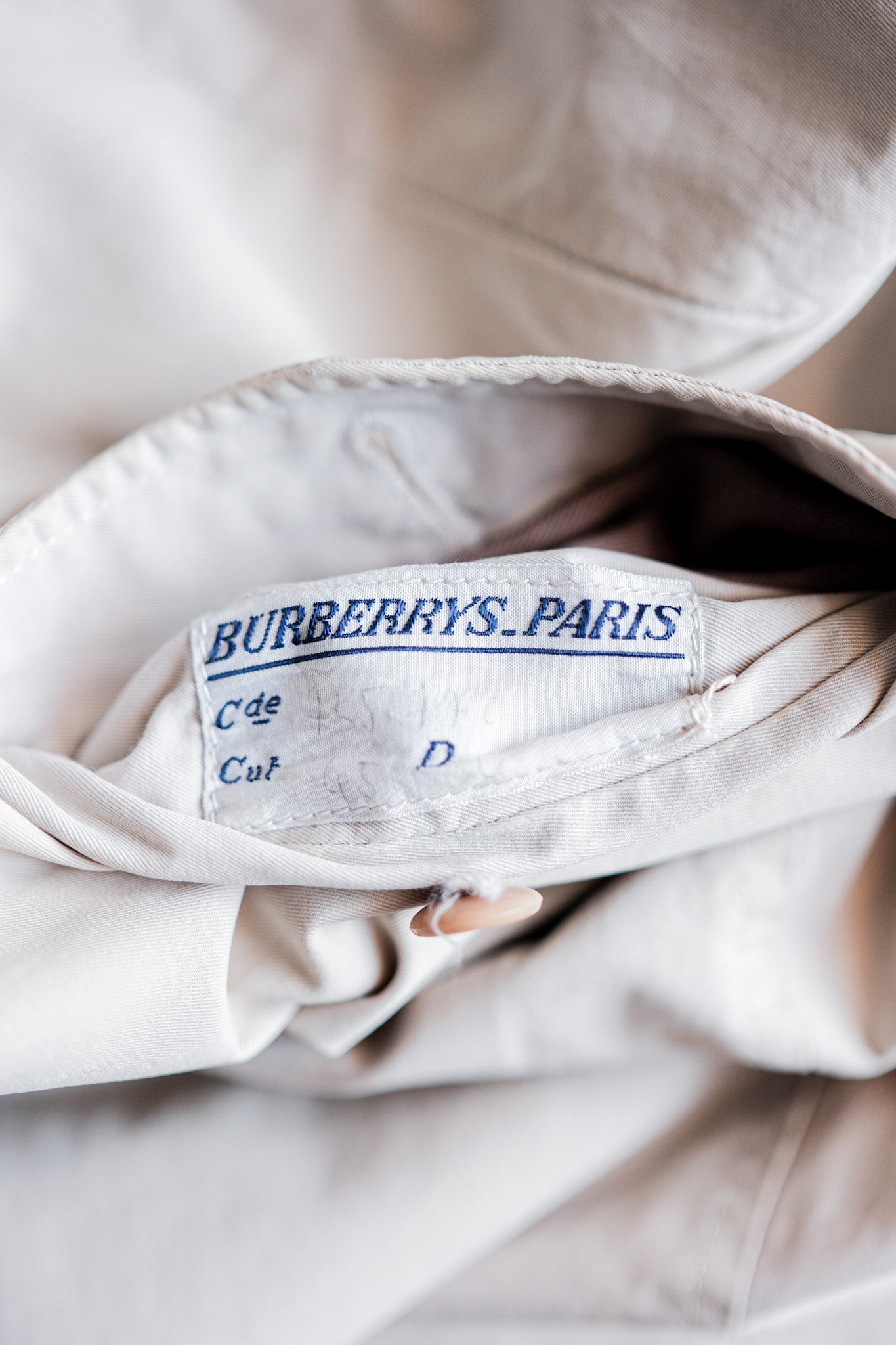 【~50's】Vintage Burberrys Single Raglan Balmacaan Coat C100 for Ladies "Made in France"