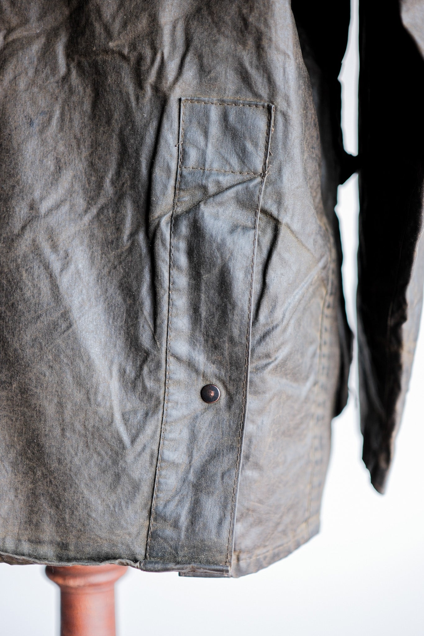 【~80’s】Vintage Barbour "BEDALE" 2 Crest Size.38 "4 Pockets"