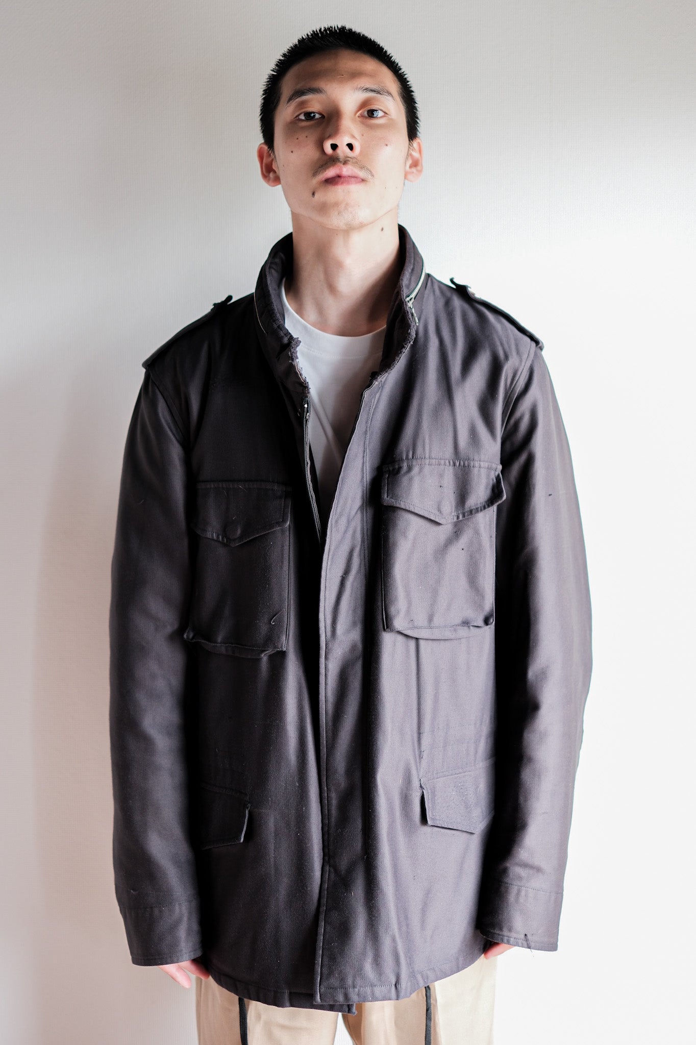 【~00’s】Old DRIES VAN NOTEN M-65 Type Jacket With Liner