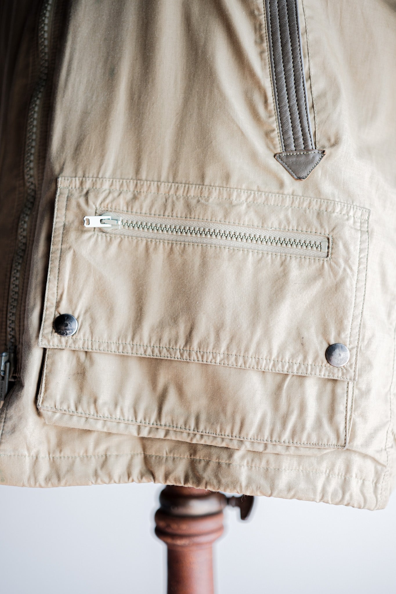 【~80's】French Vintage Hunting Jacket Size.46 "L'ESQUIMAU INTERNATIONAL"