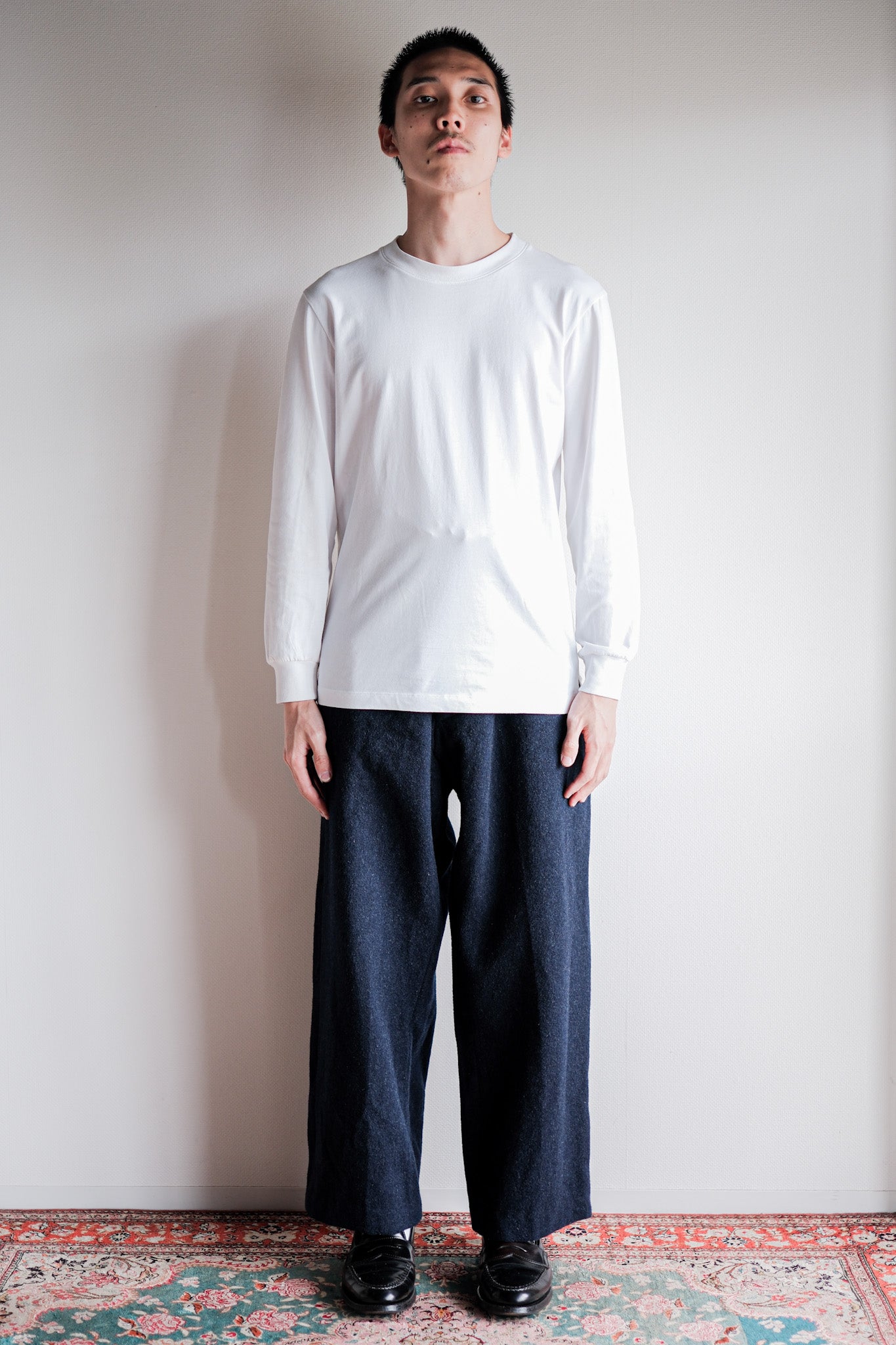 【~40's】French Army SSA Hospital Wool Trousers Size.1A