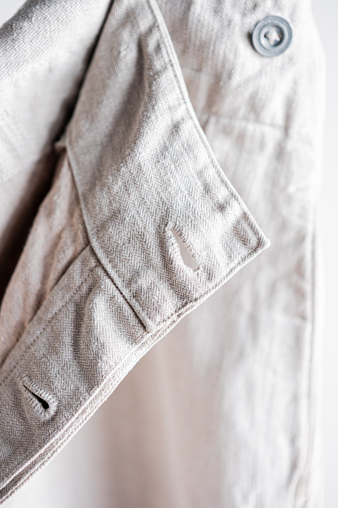 【~40's】WW2 German Army Drillich HBT Linen Trousers