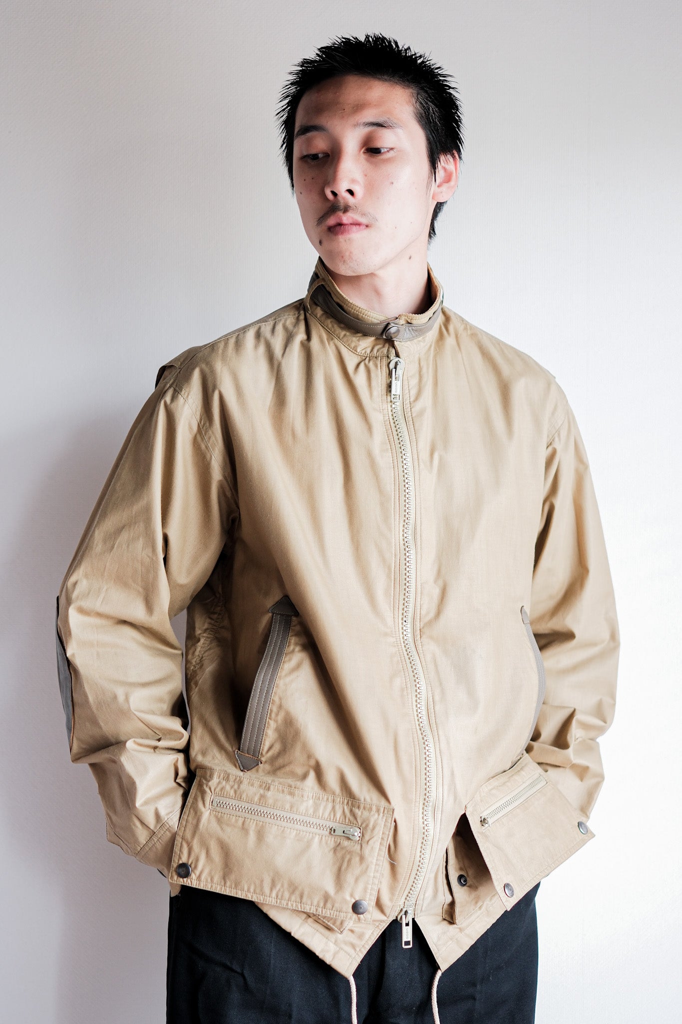 【~80's】French Vintage Hunting Jacket Size.46 "L'ESQUIMAU INTERNATIONAL"