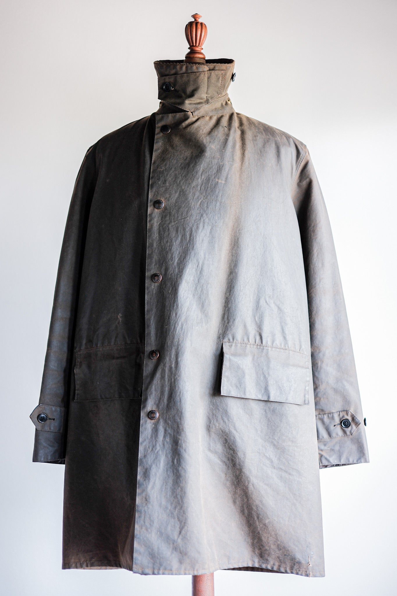 【~80's】Vintage Barbour "3/4 COAT" 2 Crest