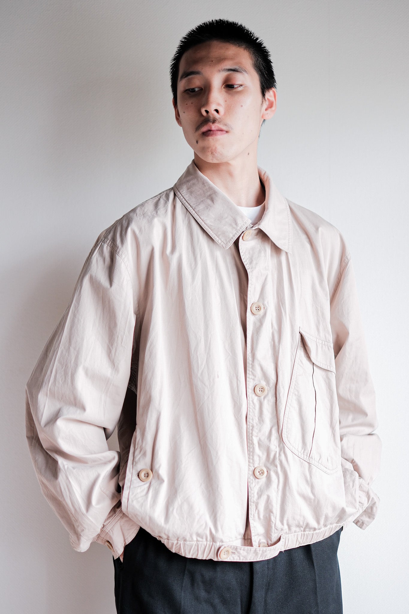 【~80's】Old GIORGIO ARMANI Cotton Blouson