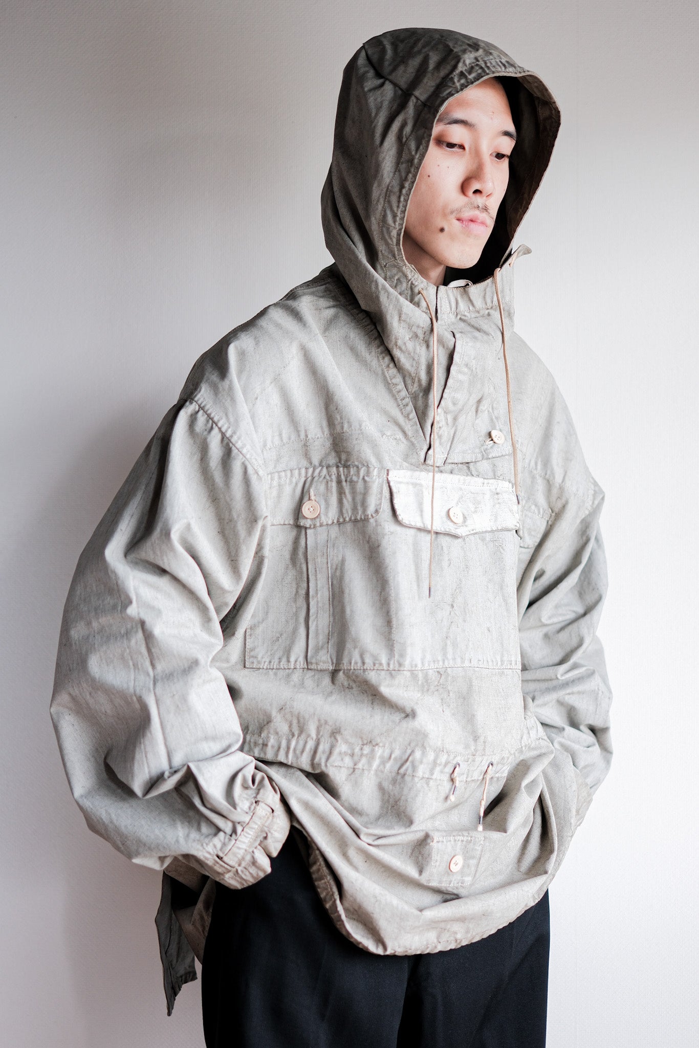 【~40's】German Army M42 Gebirgsjäger Reversible Windbluse "2nd Type"