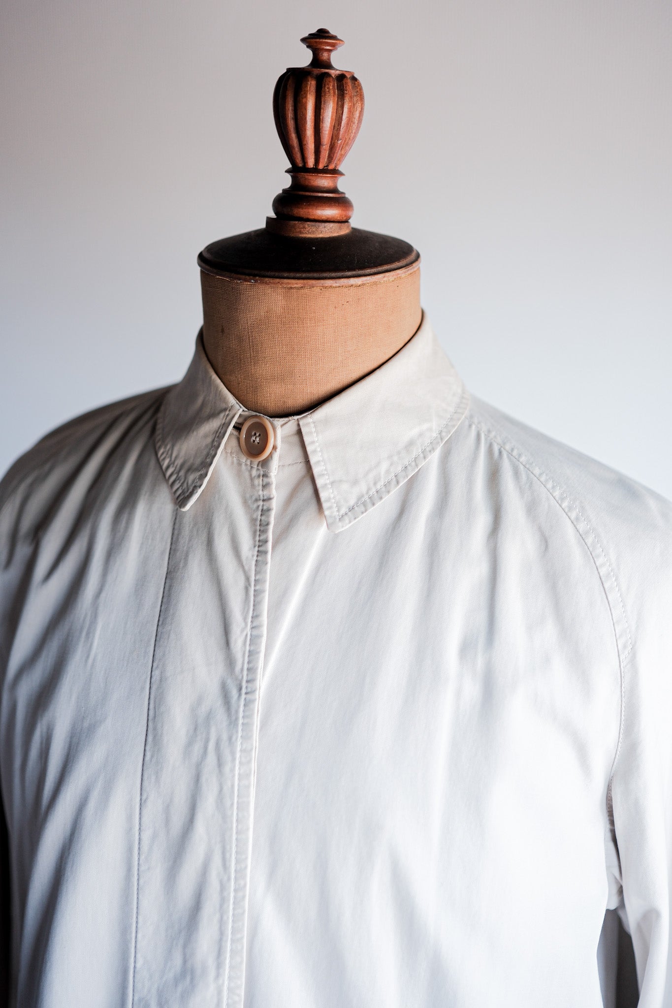 【~50's】Vintage Burberrys Single Raglan Balmacaan Coat C100 for Ladies "Made in France"