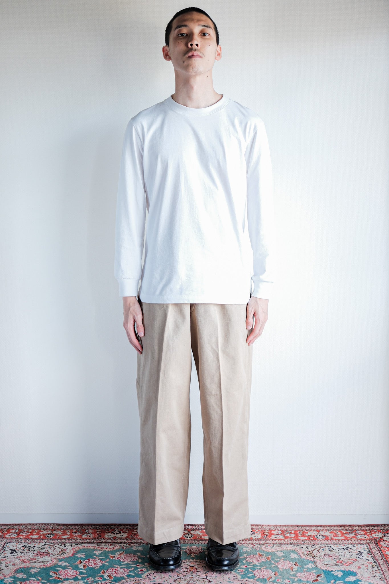 【~60's】French Army M52 Chino Trousers Size.23