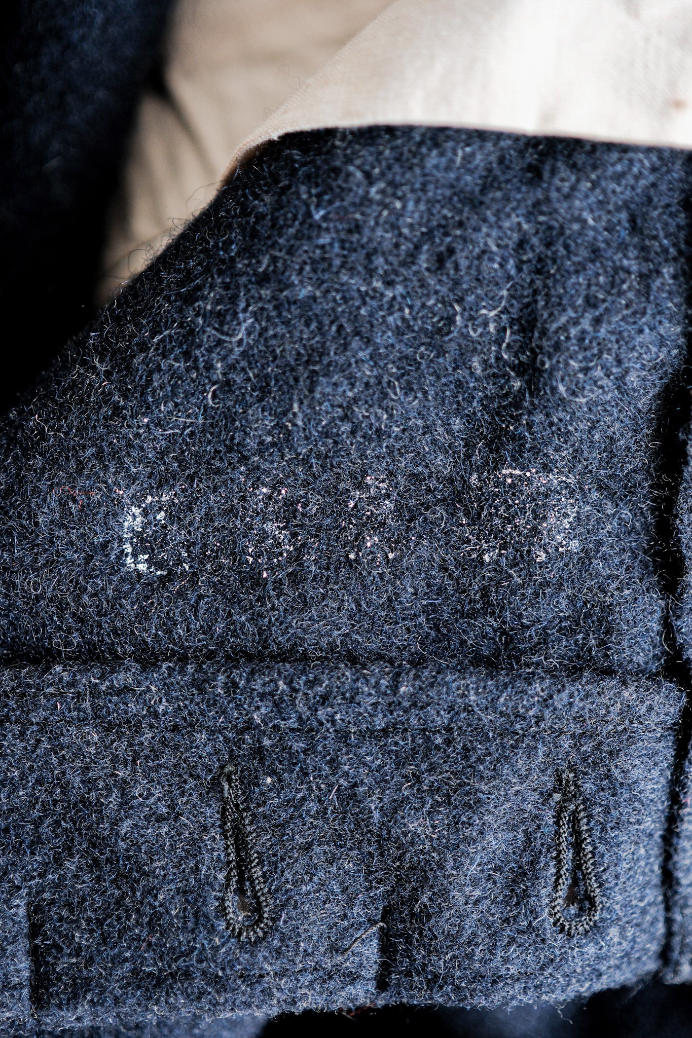 【~40's】French Army SSA Hospital Wool Trousers Size.1A