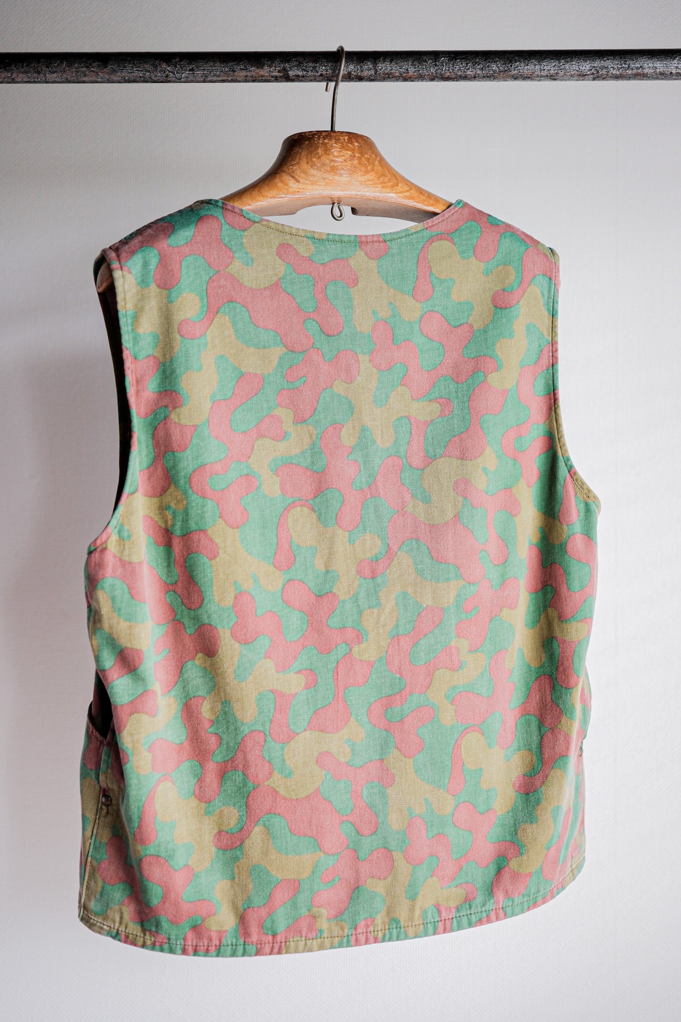 【~60's】Italian Vintage San Marco Camouflage Hunting Vest