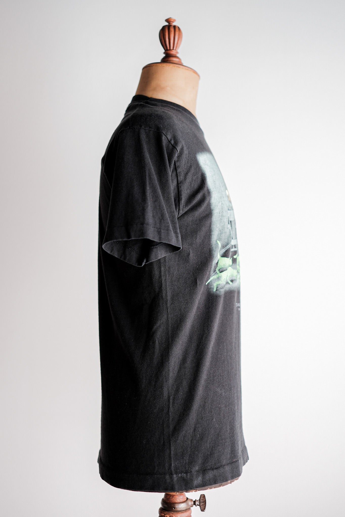 【~90's】Vintage Art Print T-shirt Size.M "Sandy Skoglund" "Radioactive Cats" "Made in U.S.A."