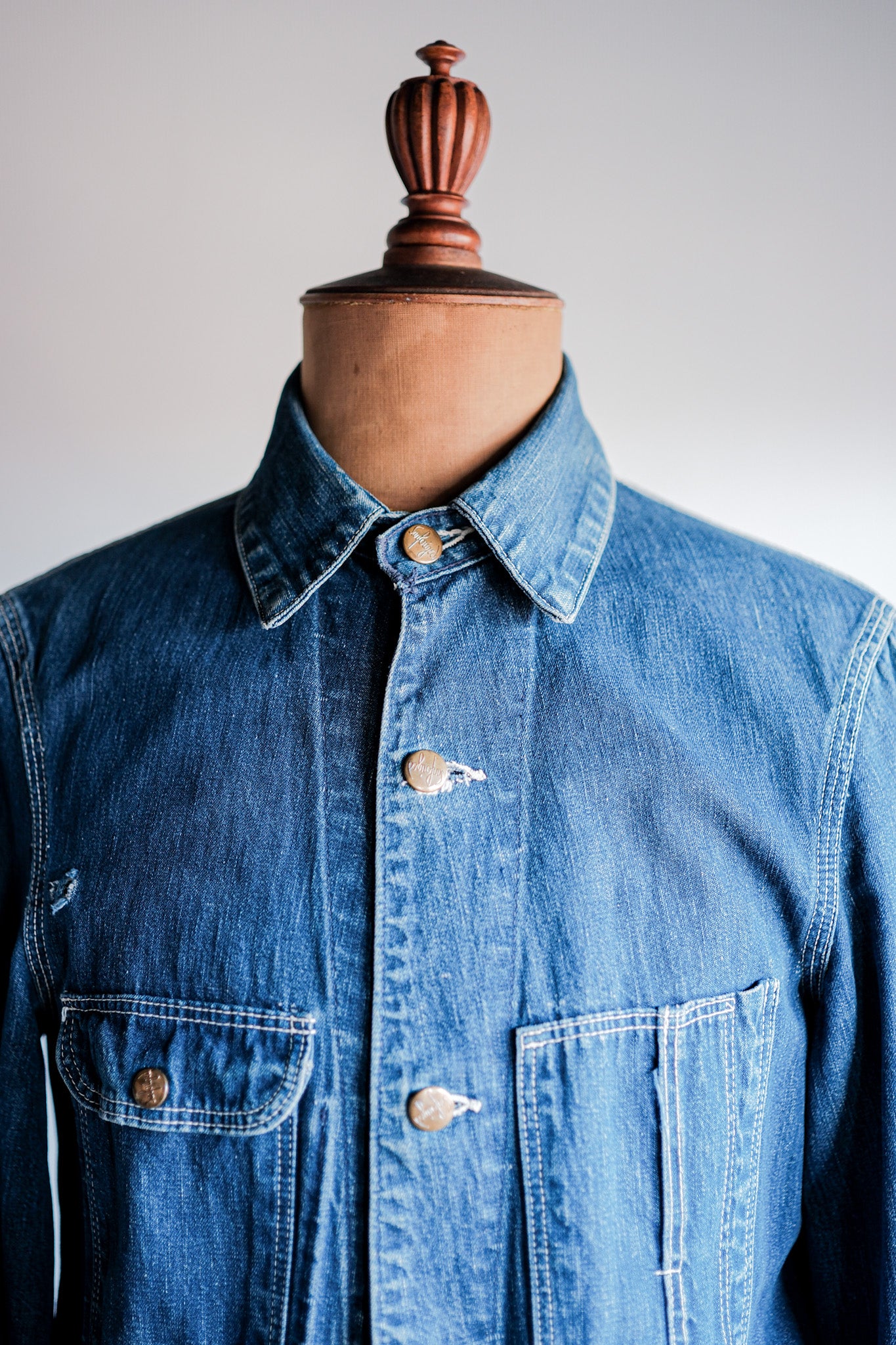 【~50's】American Vintage Denim Coverall "Sanforized"