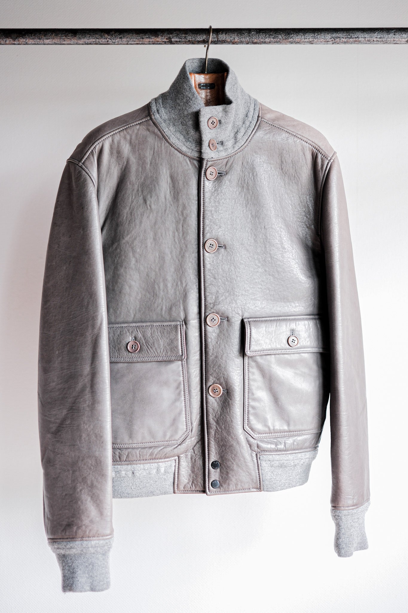 【08AW】Old C.P.Company Leather Jacket Size.50