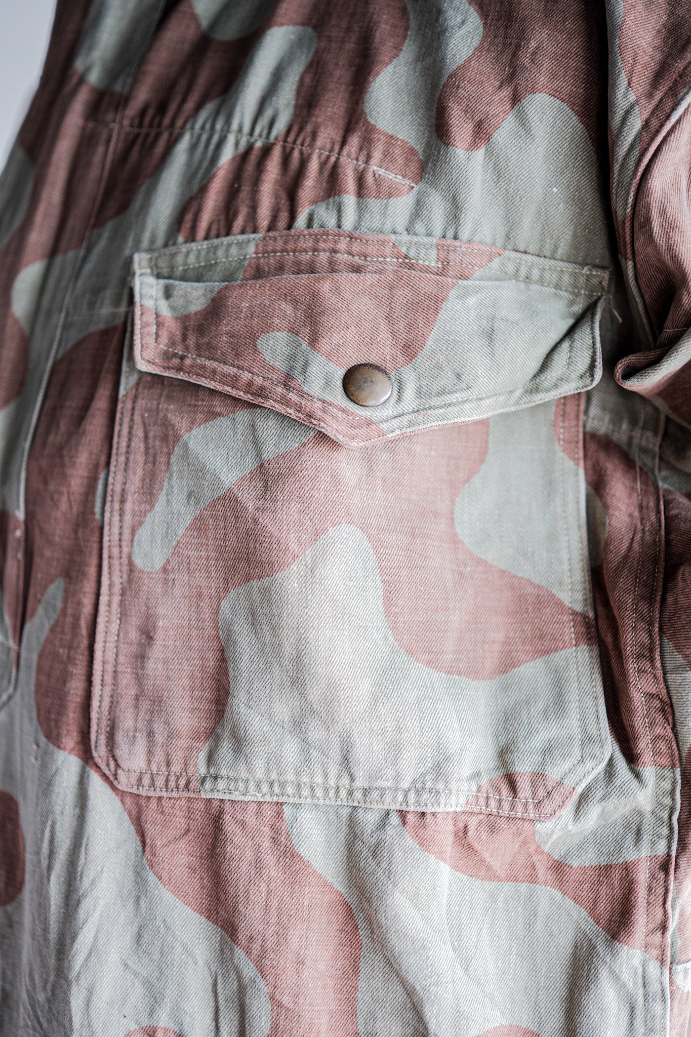 【~50's】Belgium Army Bataillon de Corée Camouflage Denison Smock