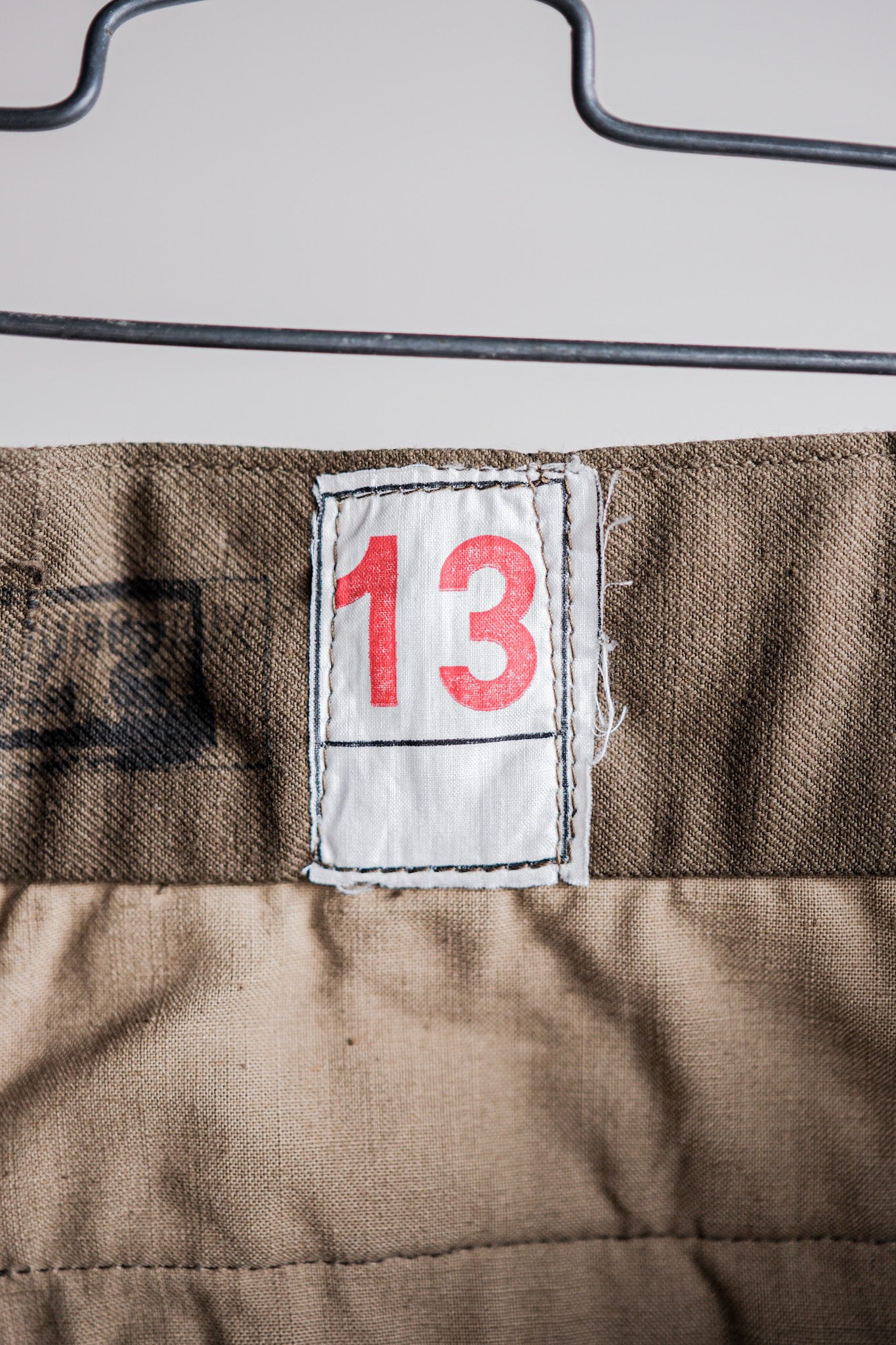 【~50's】French Army M47 Field Trousers Size.13 "Dead Stock"