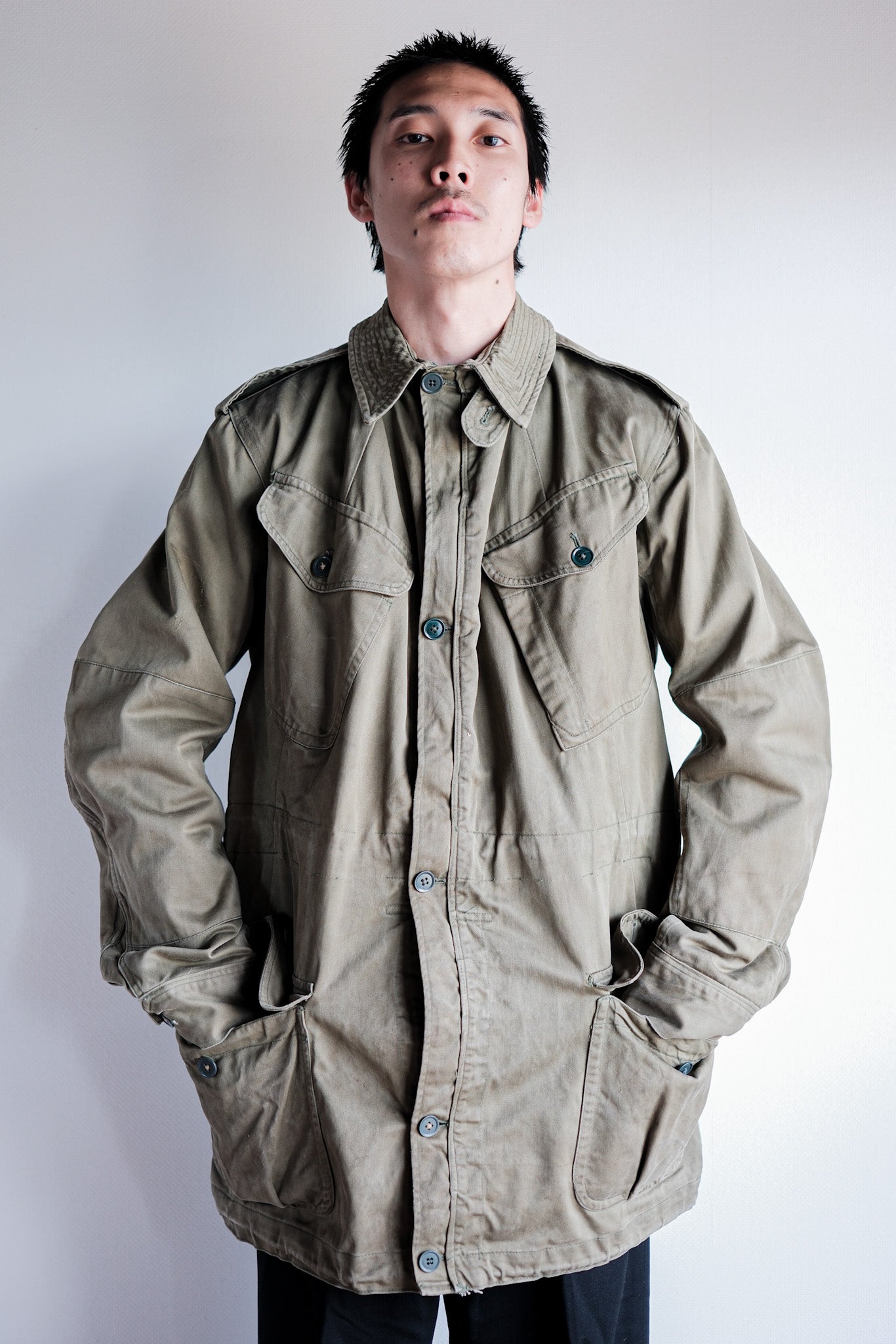 【~60's】British Army 1960 Pattern Combat Smock Size.7