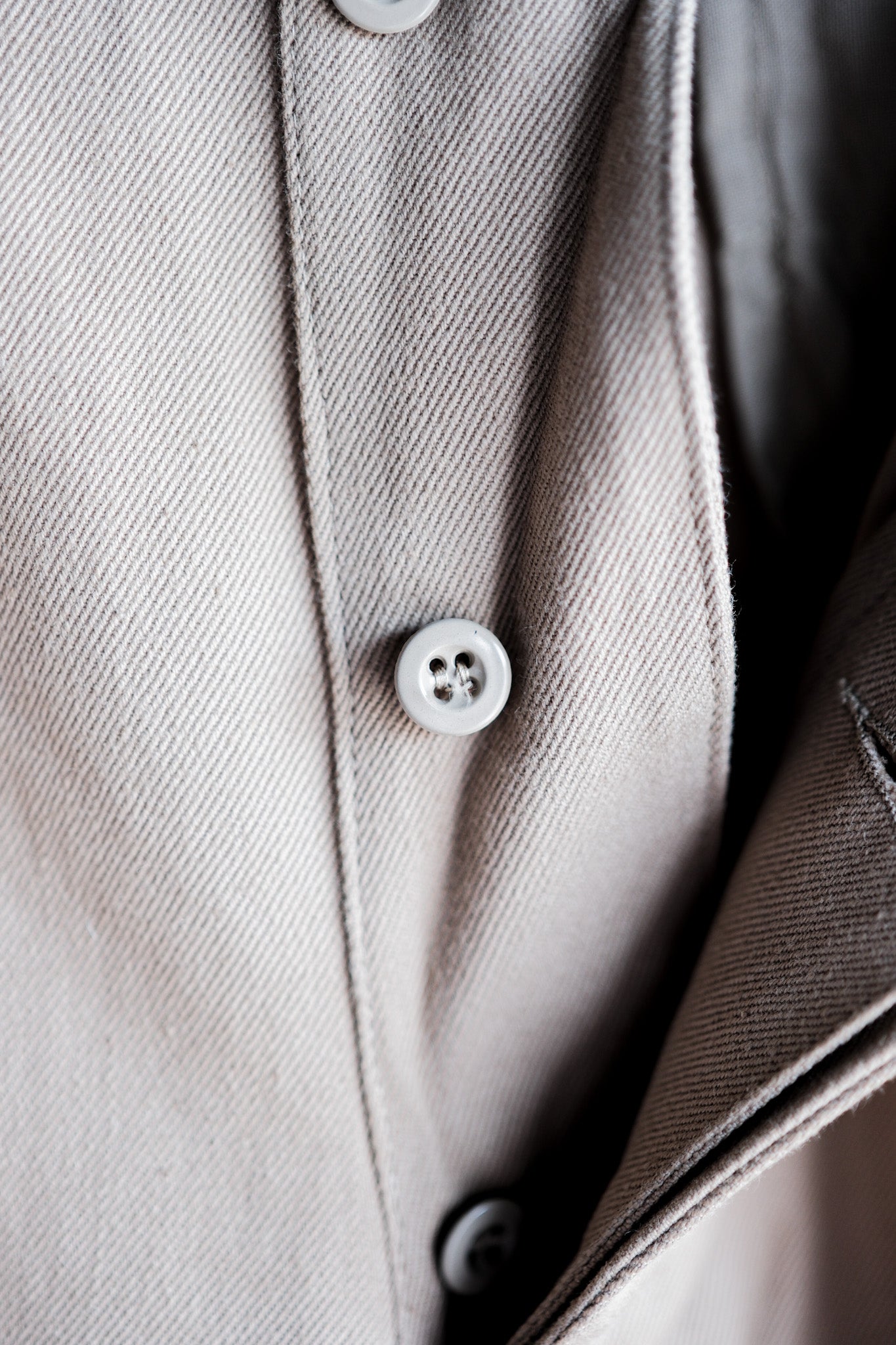 【~50's】French Army M52 Chino Trousers Size.12 "Dead Stock"