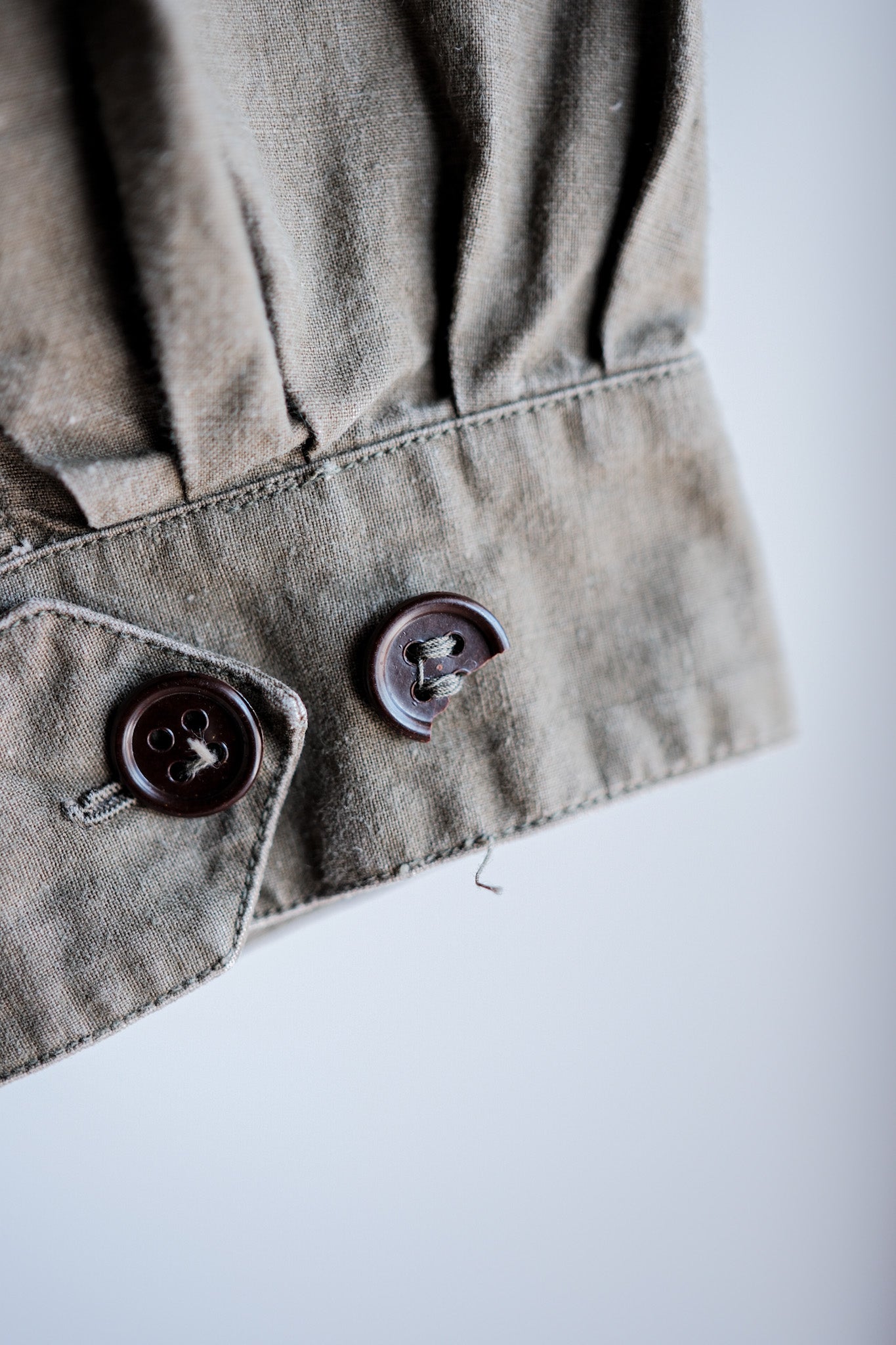 【~60's】French Army Alpine Mountain Smock Parka Size.22 "Modified"