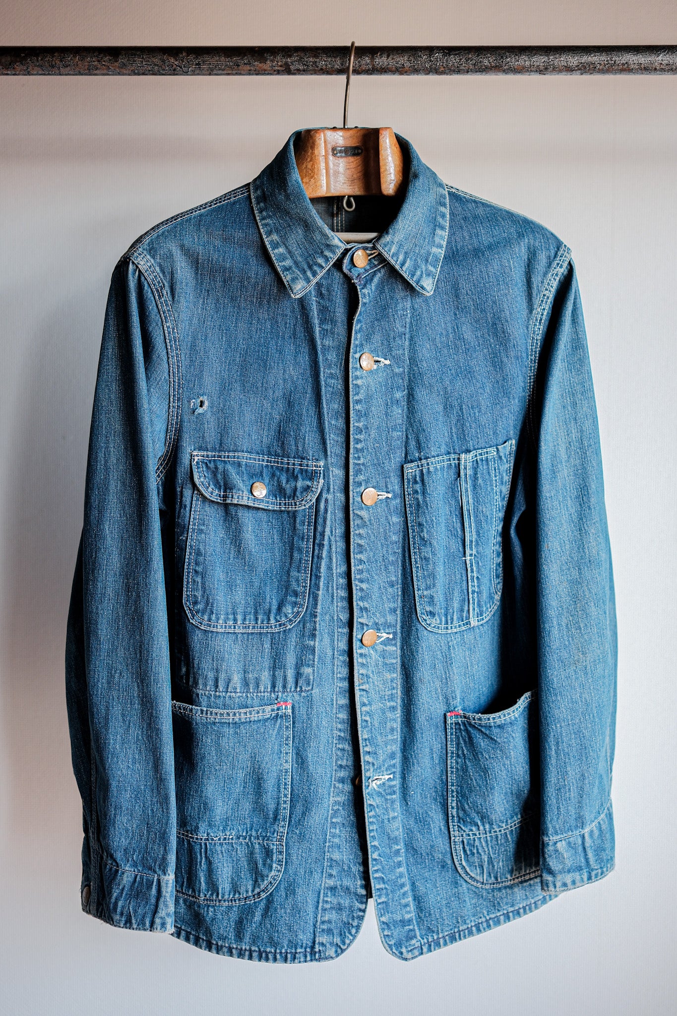 【~50's】American Vintage Denim Coverall "Sanforized"