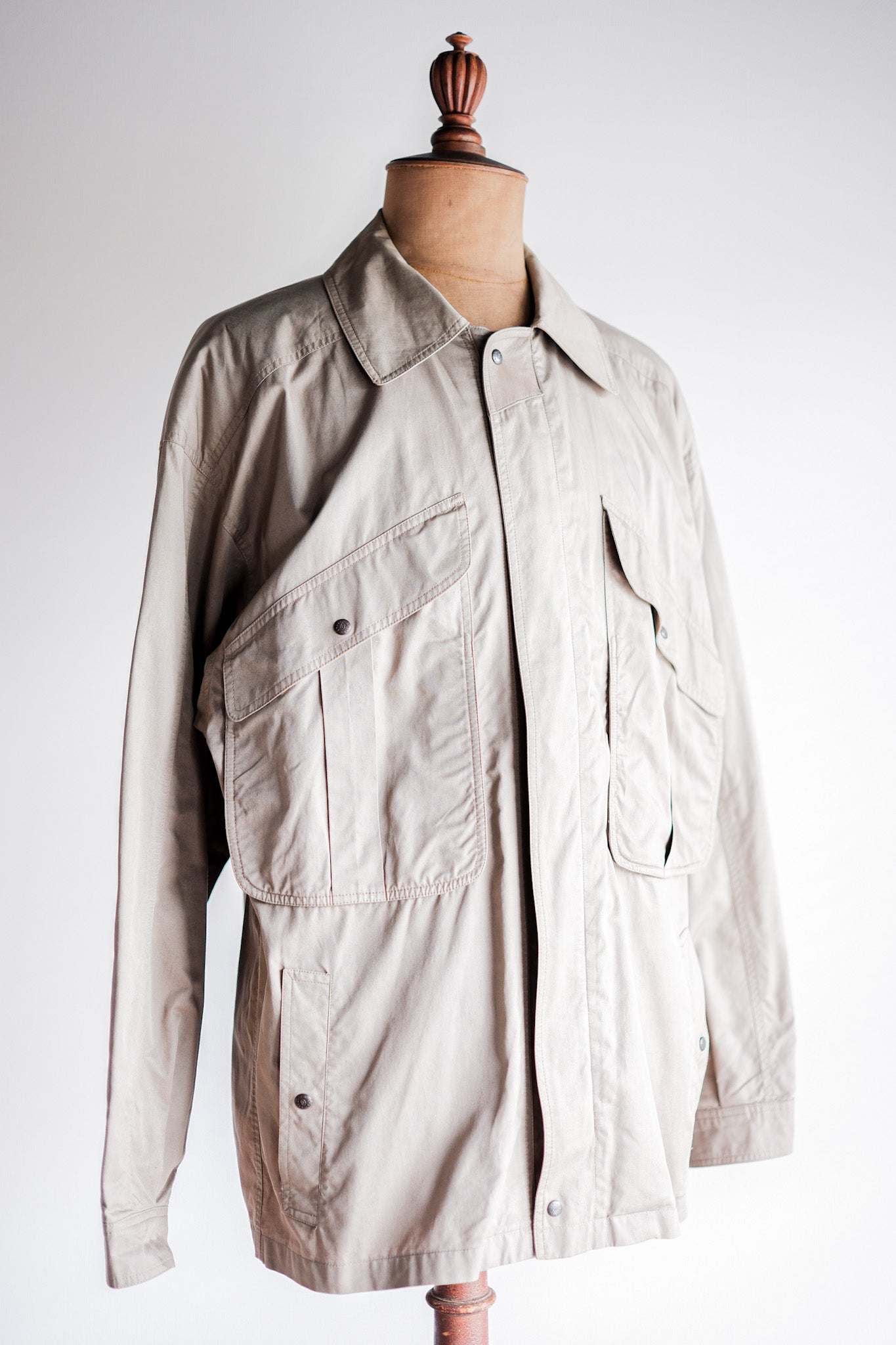 【~70’s】Old GUCCI Multi Pocket Cotton Jacket Size.52