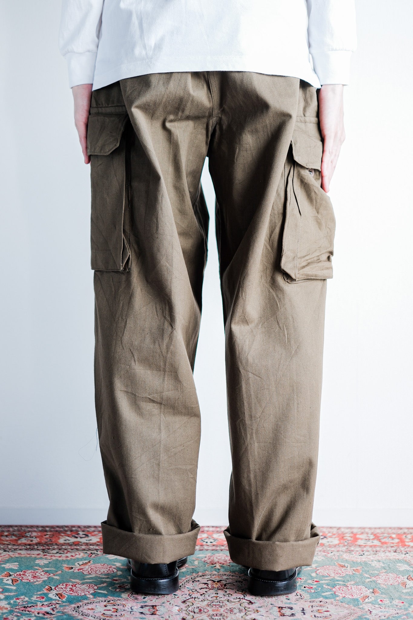 【~60's】French Army M47 Field Trousers Size.84M "Dead Stock"