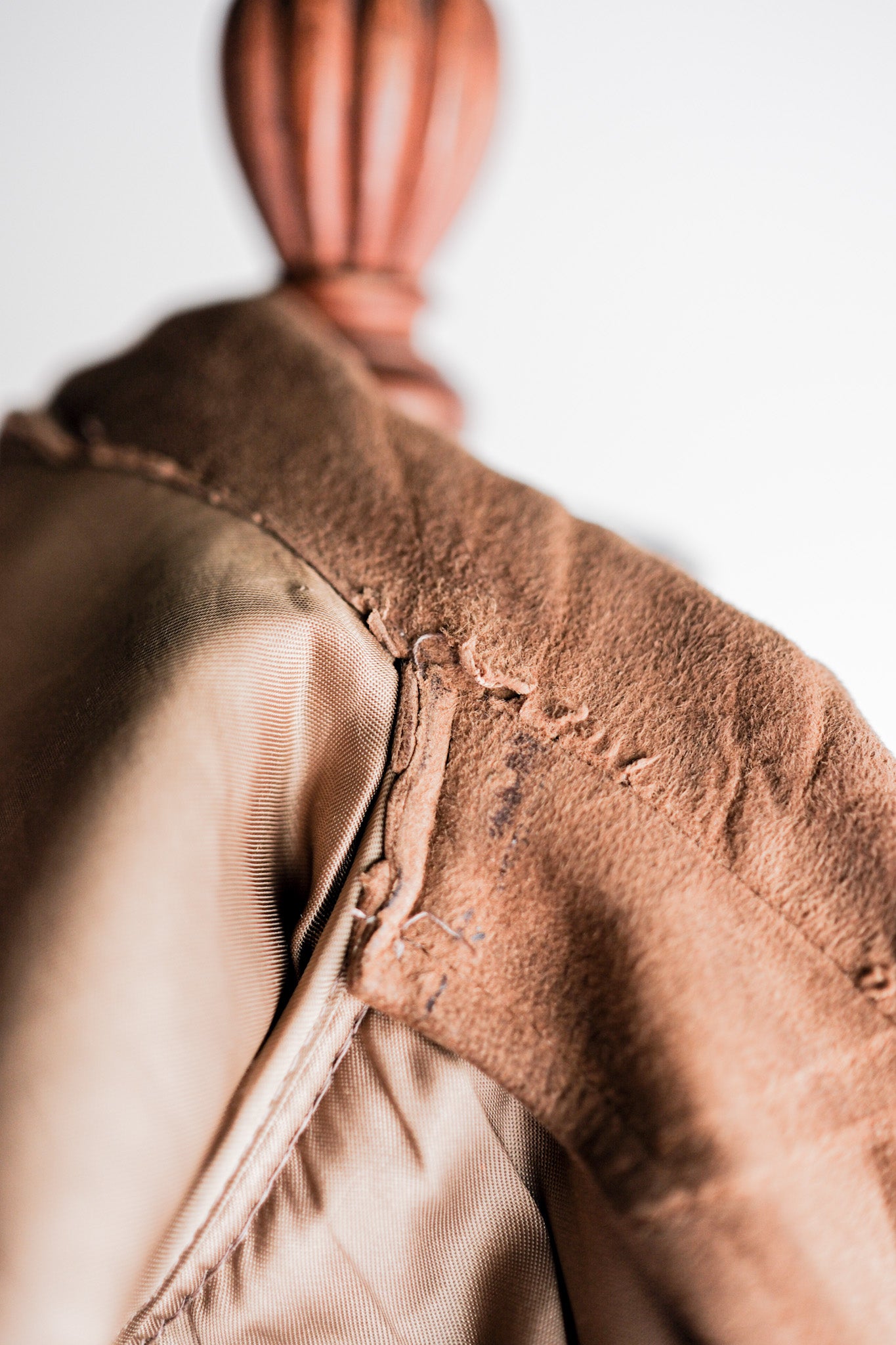 【~80's】Old GIORGIO ARMANI Suede Leather Jacket