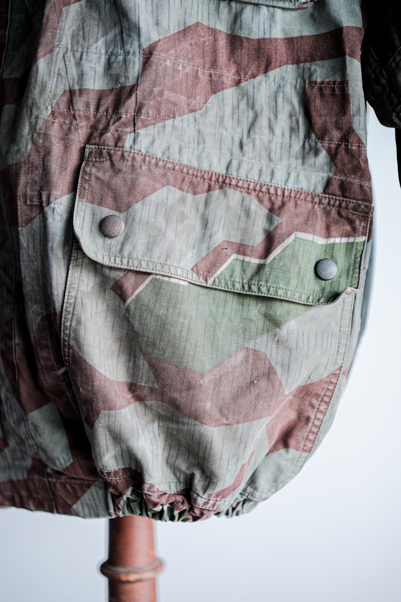 【~50's】German Army Splinter Camouflage Paratrooper Jacket