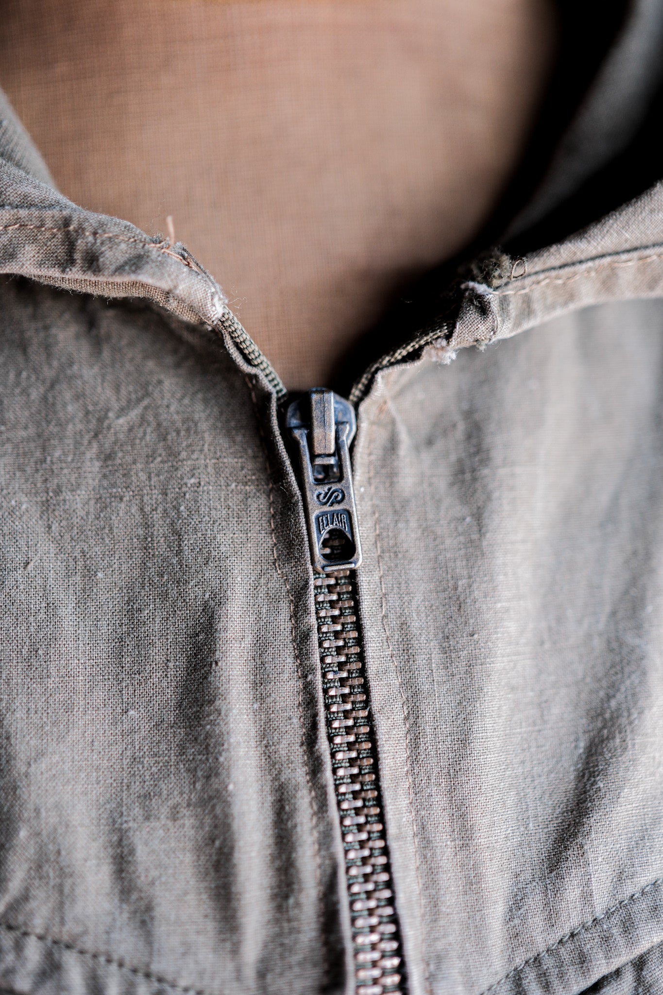 【~60's】French Army Alpine Mountain Smock Parka Size.22 "Modified"