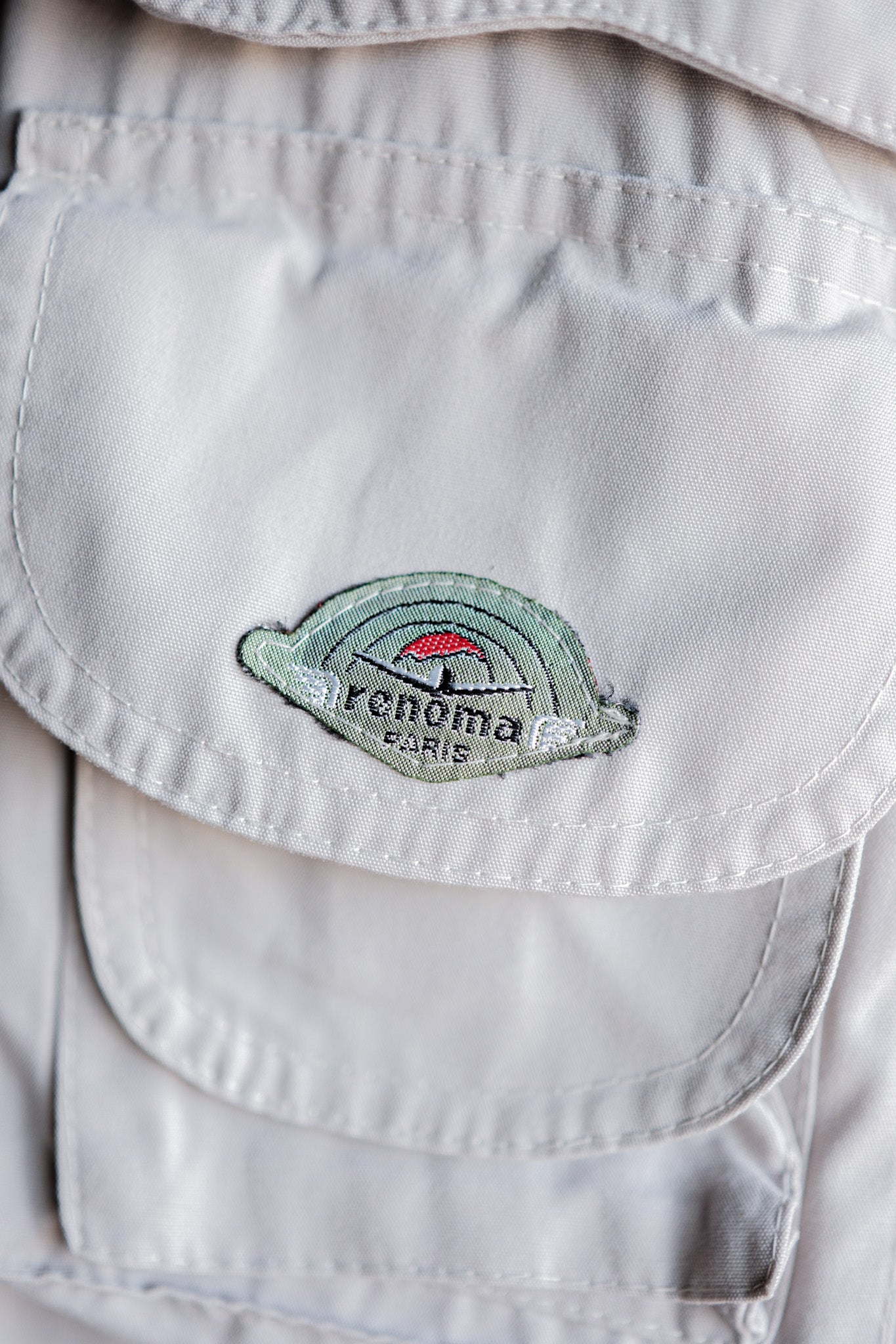【~90's】Old Renoma Paris Detachable Sleeve Multi Pocket Jacket With Liner