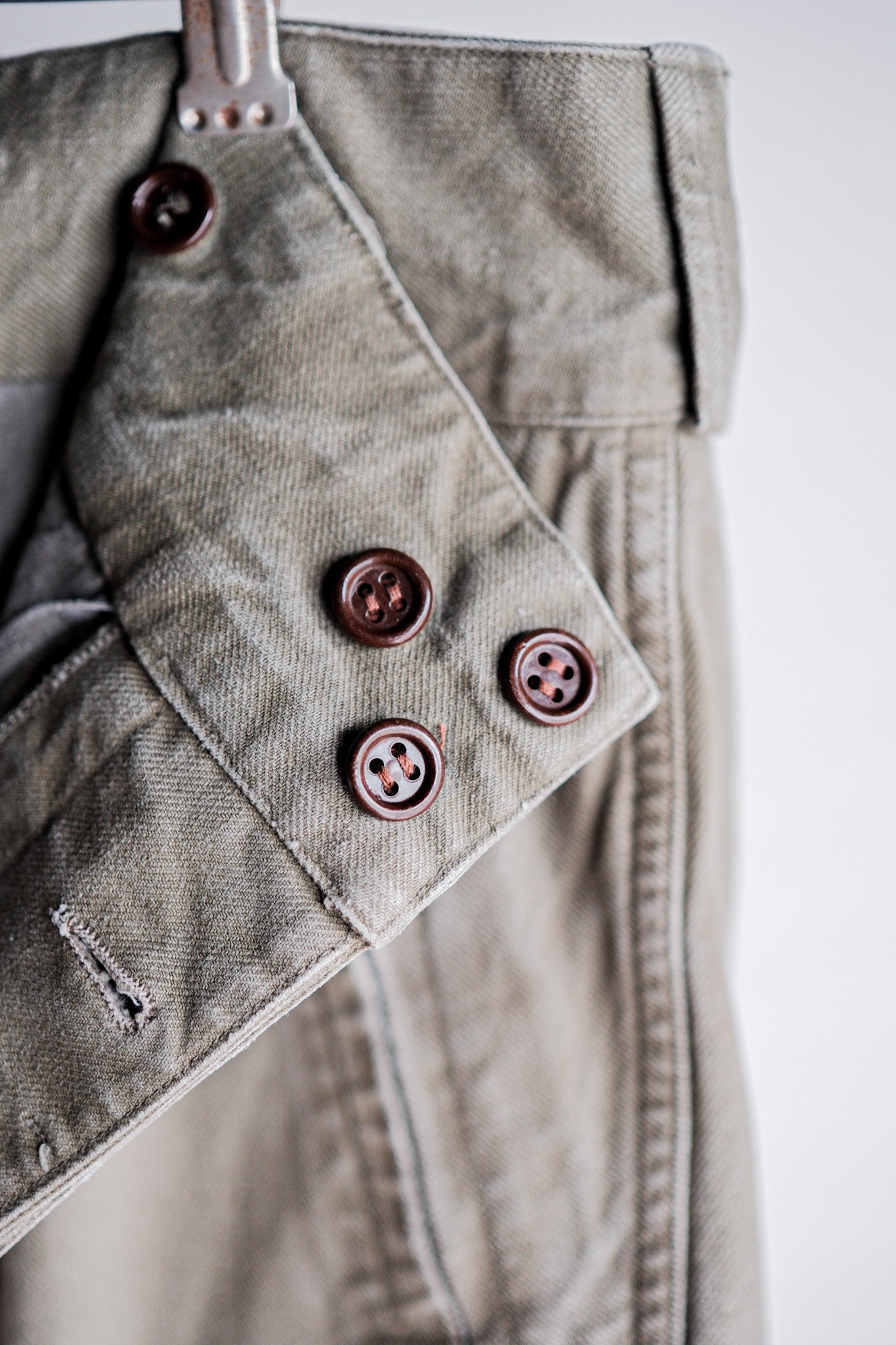 【~40's】French Army TAP47 Paratrooper Trousers "1st Type"