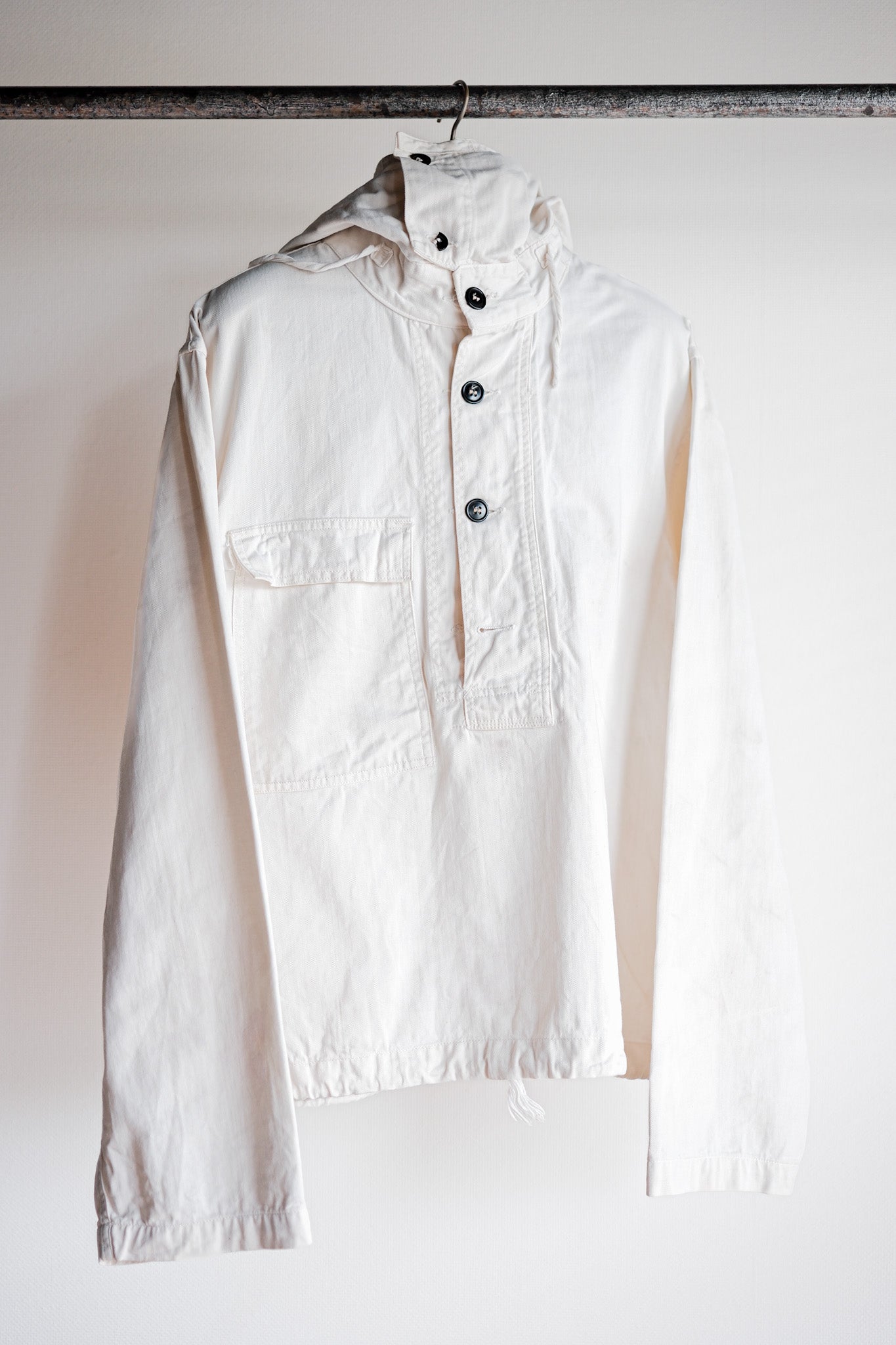 【~40's】U.S.NAVY Salvage Parka Size.M "Early Type"