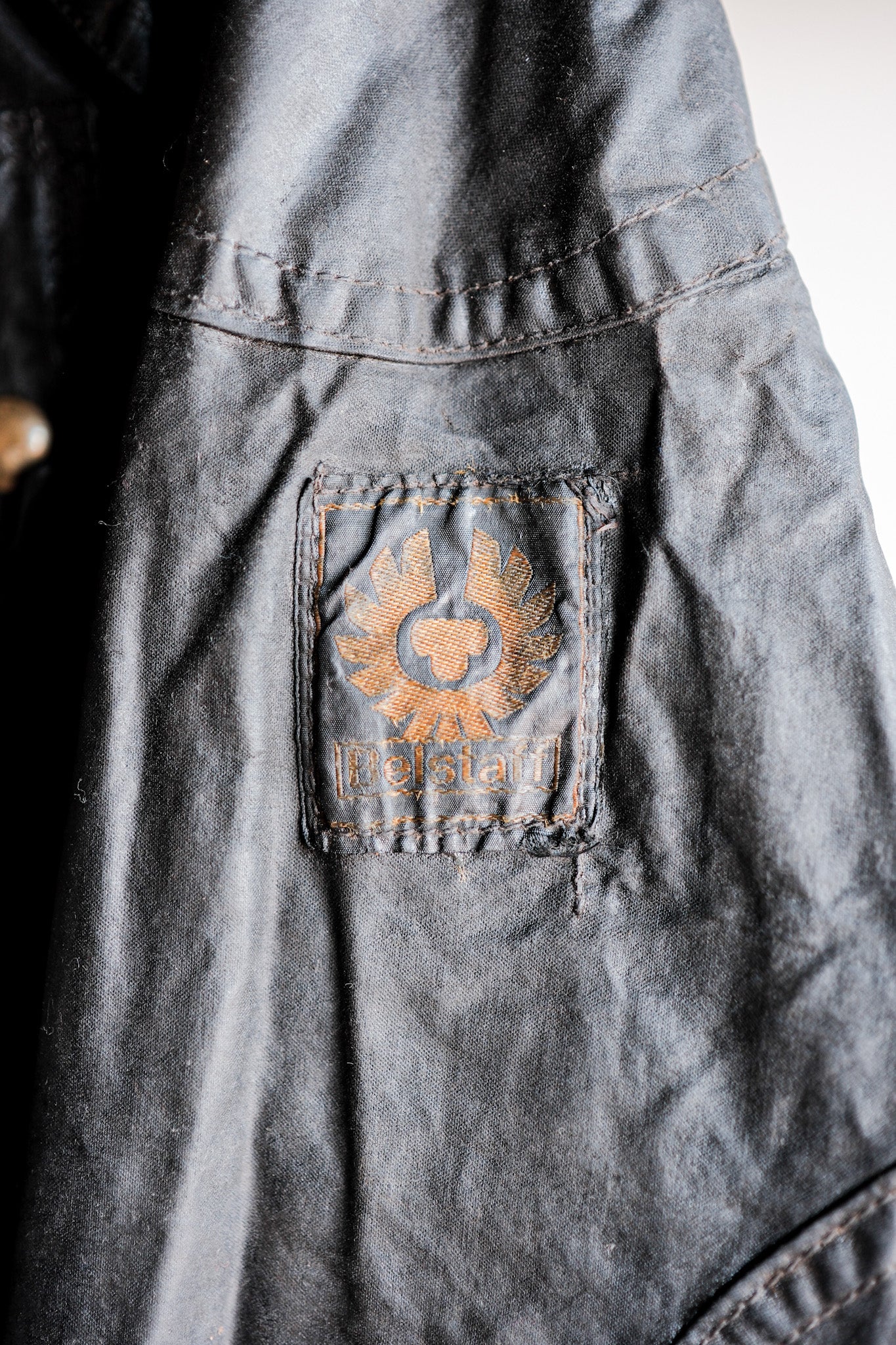 【~60's】Vintage Belstaff Waxed Jacket Size.38 "TRIALMASTER"