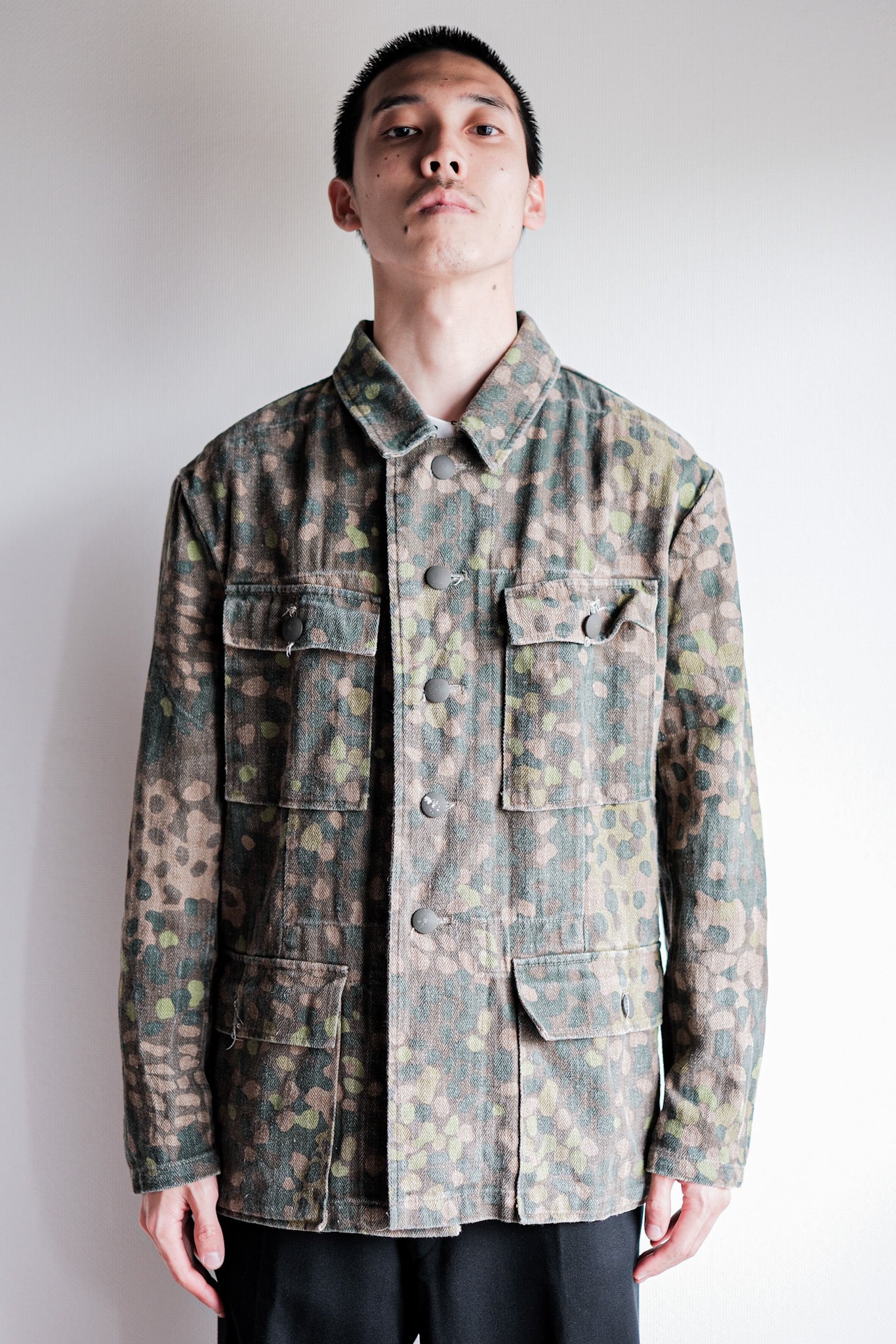 Allemand Waffen - SS type PEA dot camouflage m44hbt Field jacket "reproduction"