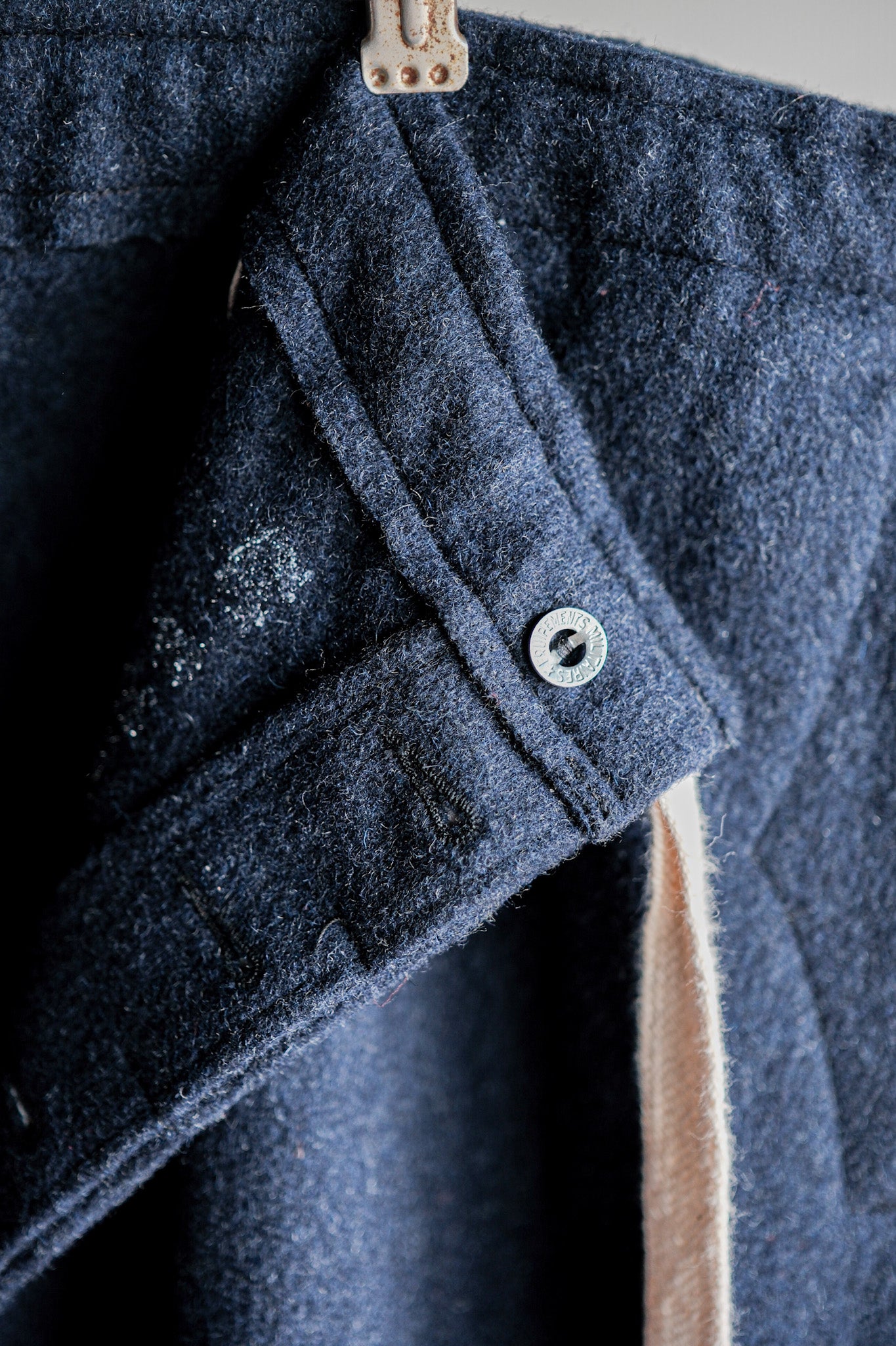 【~40's】French Army SSA Hospital Wool Trousers Size.1A