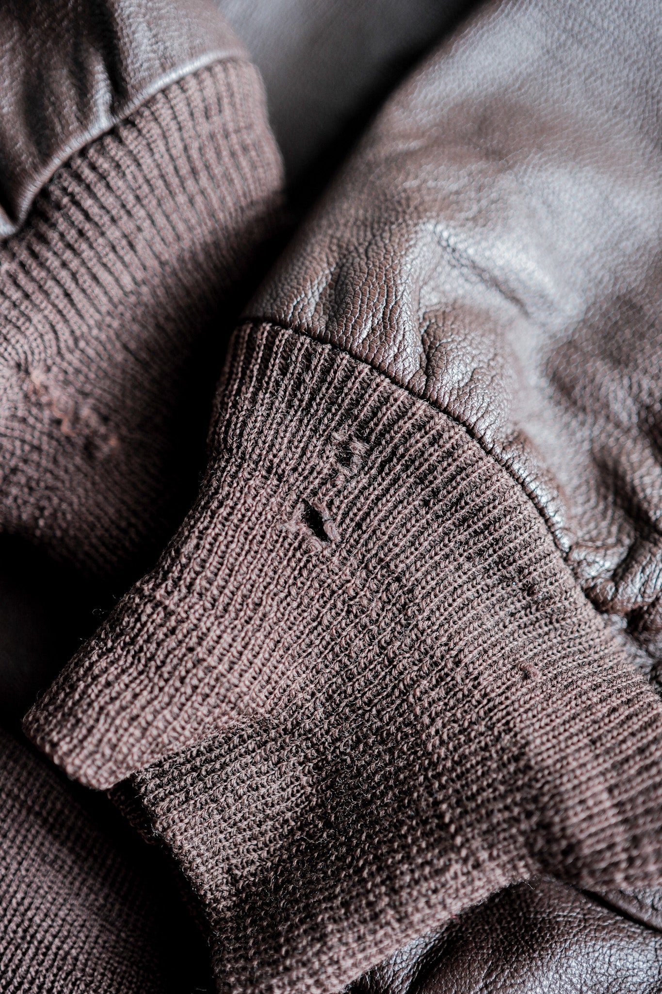 【~80's】Willis&Geiger A-2 Type Leather Flight Jacket Size.44 "Made in U.S.A."