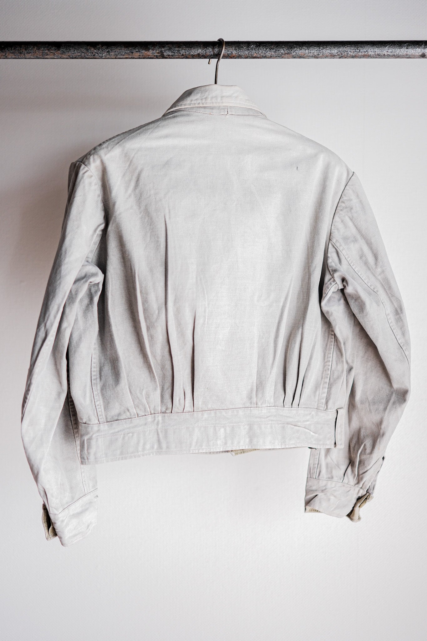 [~ 40) 프랑스 군대 M44 배틀 드레스 재킷 크기 .42 "수정"