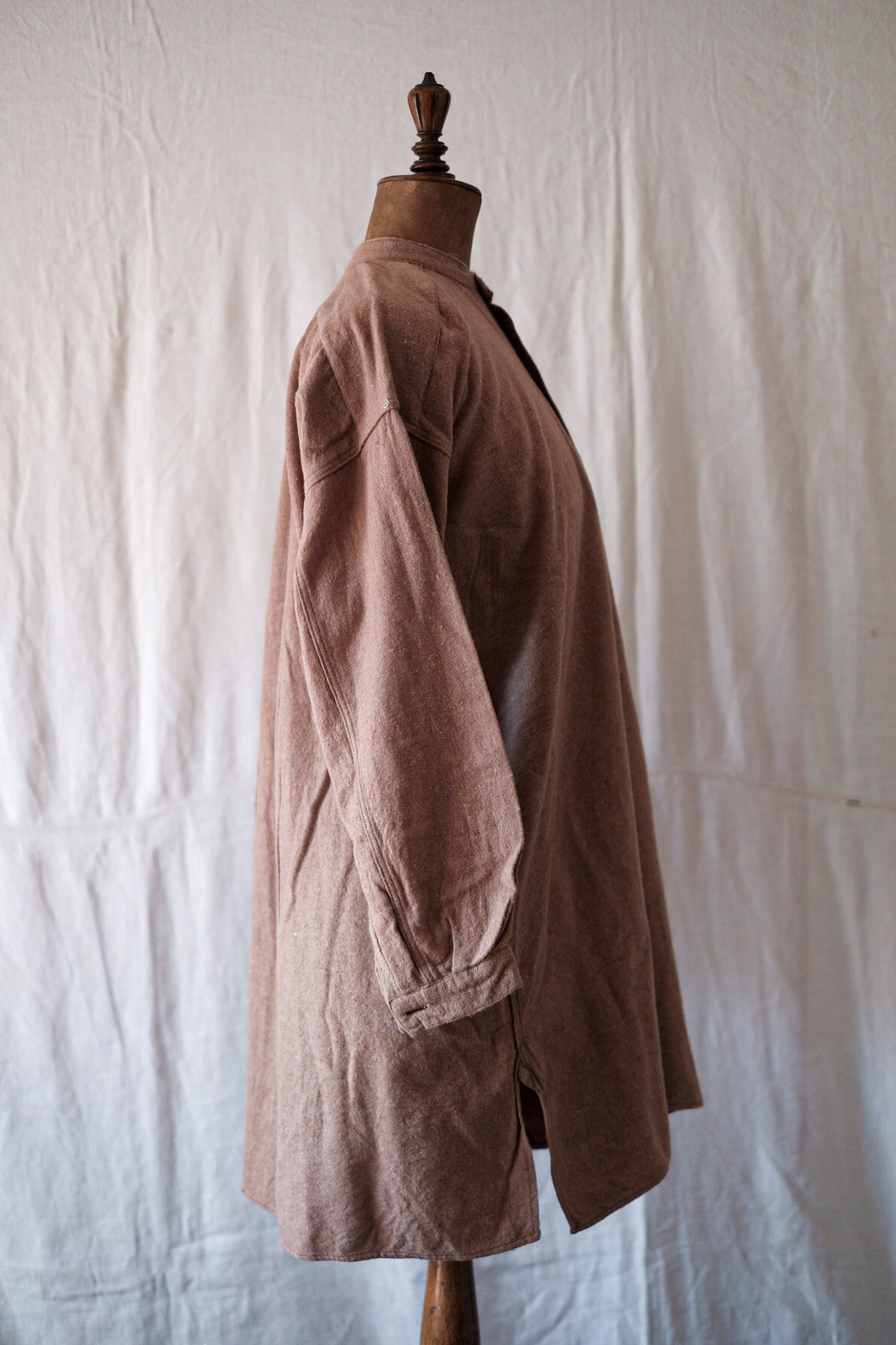 【~40's】French Vintage Grandpa Shirt