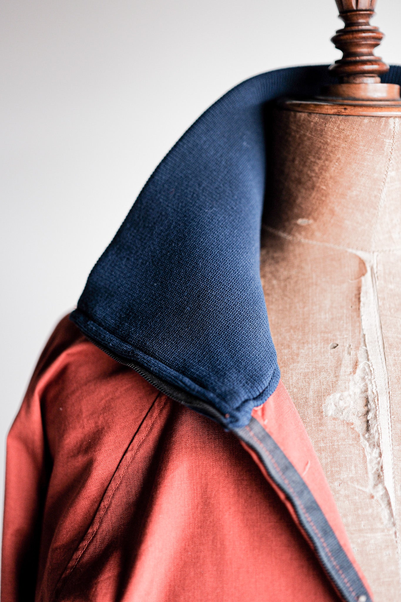 【~70's】American Vintage Cotton × Polyester Smock Size.M