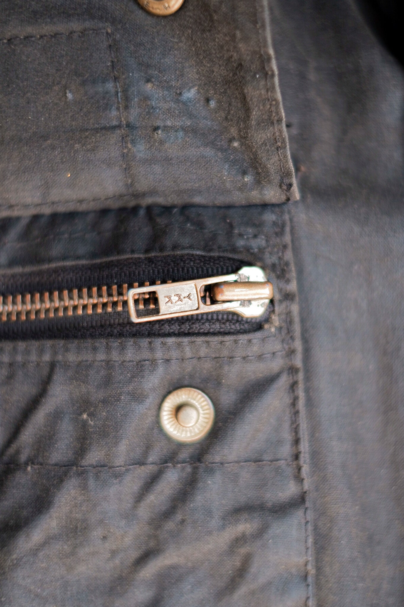 【~80's】Vintage Barbour "INTERNATIONAL SUIT" 2 Crest Size.38