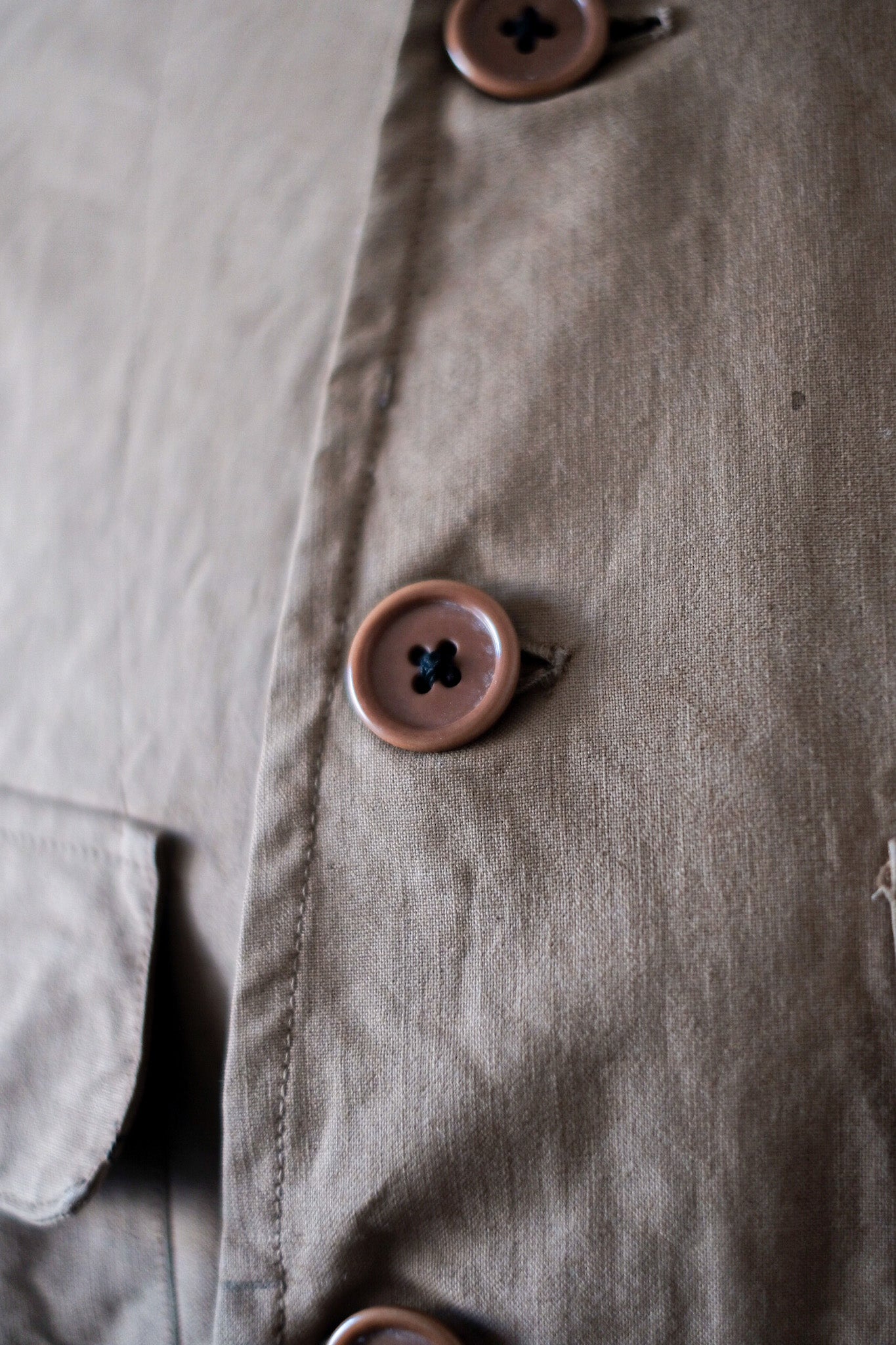 【~30's】French Army Colonial Jacket "Dead Stock"