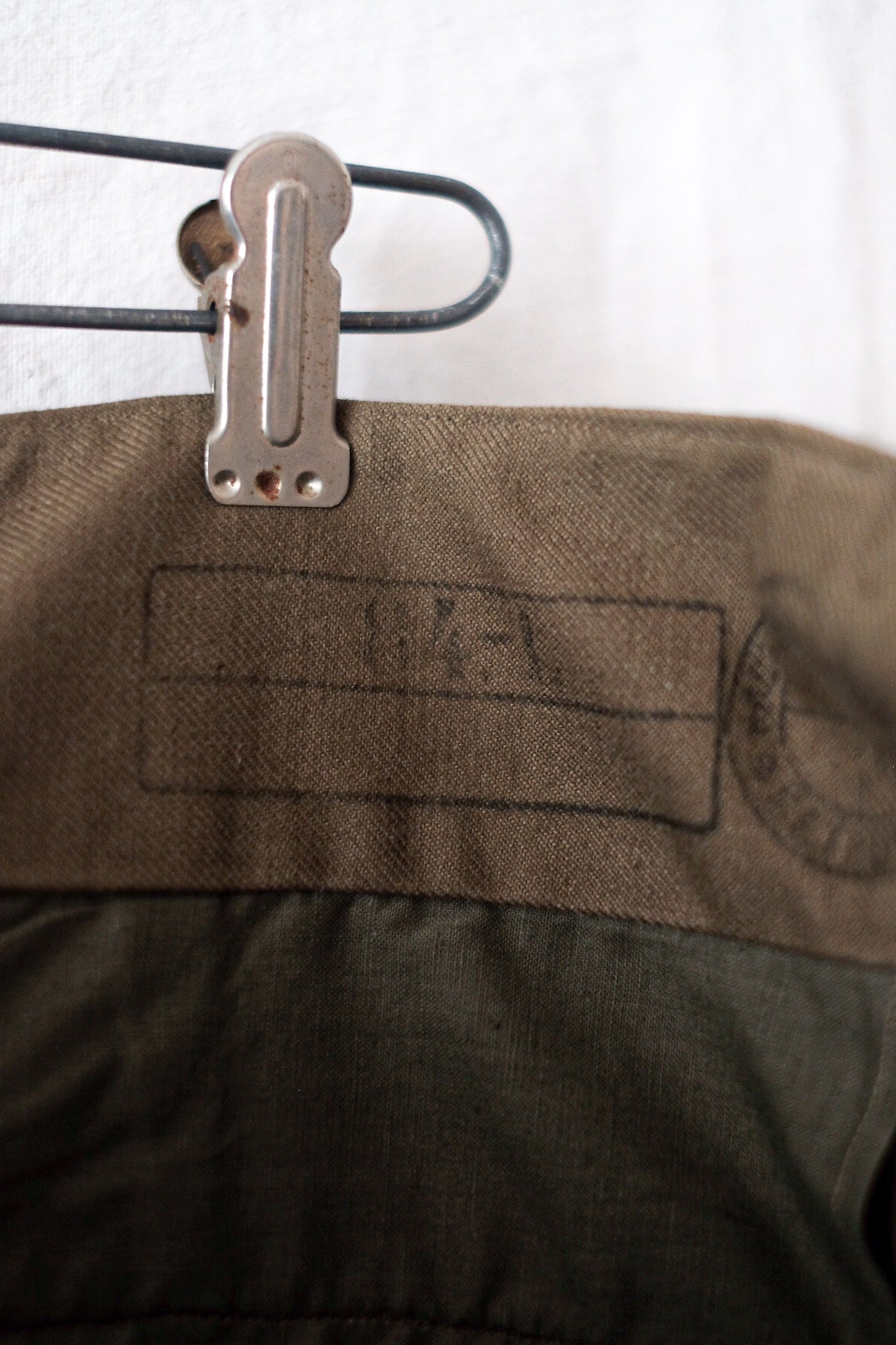 【~50's】French Army M47 Field Trousers Size.84L "Dead Stock"