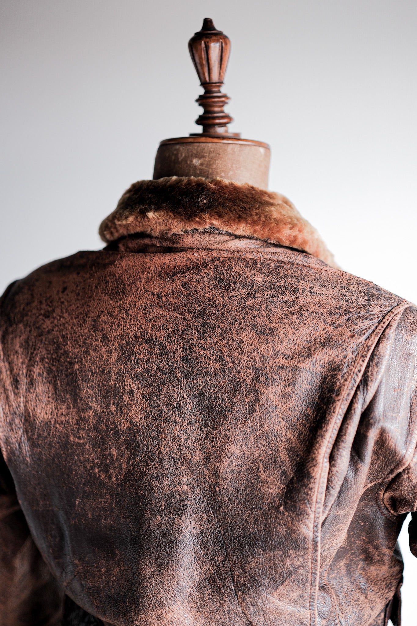 【~40's】U.S.NAVY M-422A Leather Flight Jacket