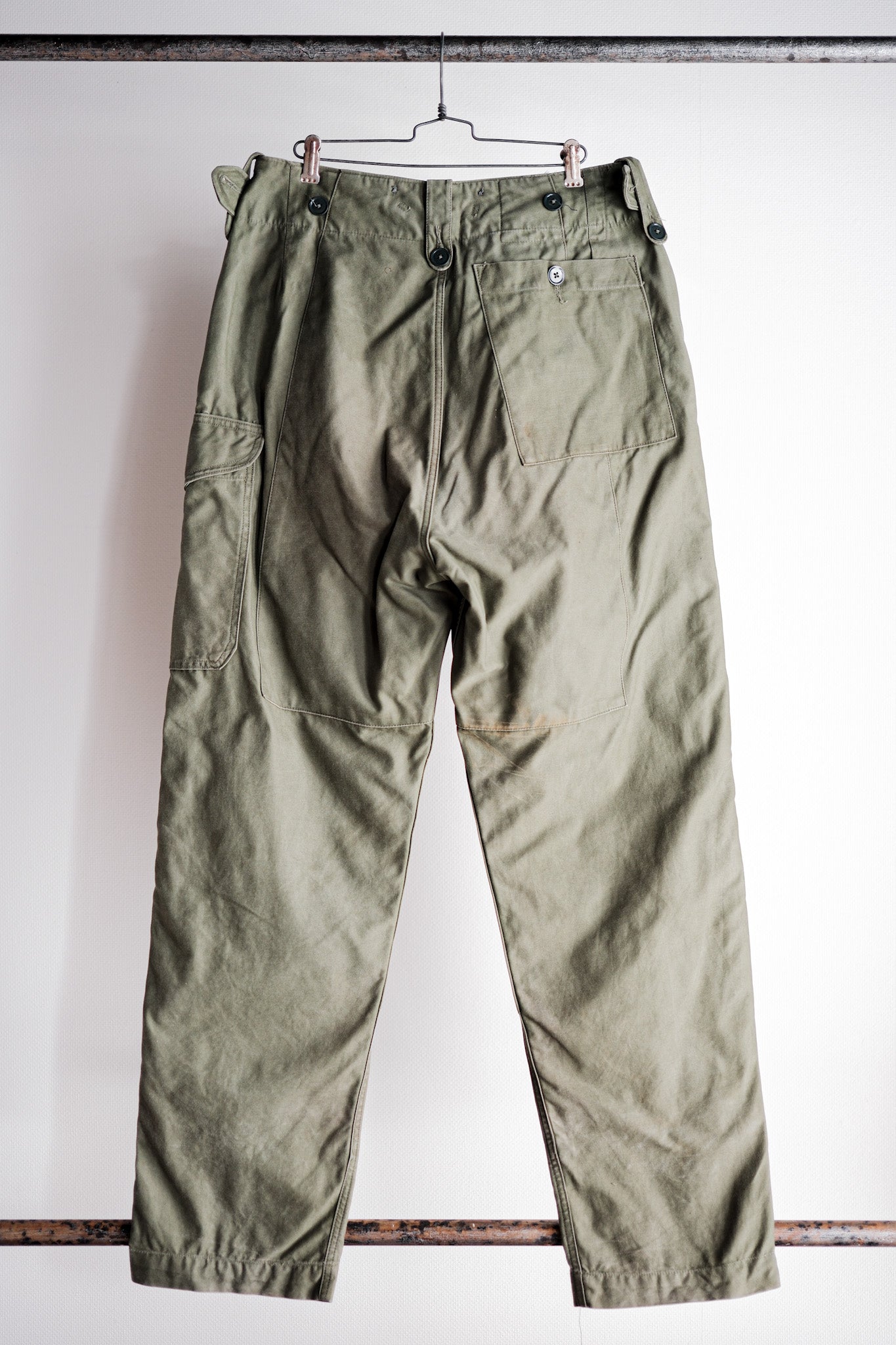 【~60's】British Army 1960 Pattern Combat Trousers Size.4