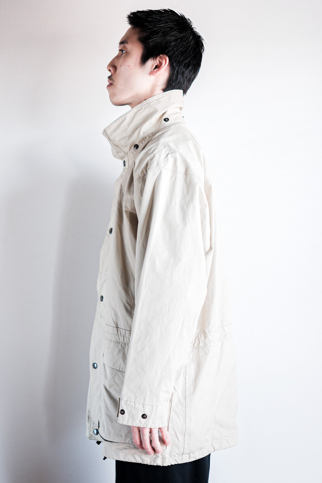 【~90's】British Vintage Ventile Jacket Size.S "KOTTE"