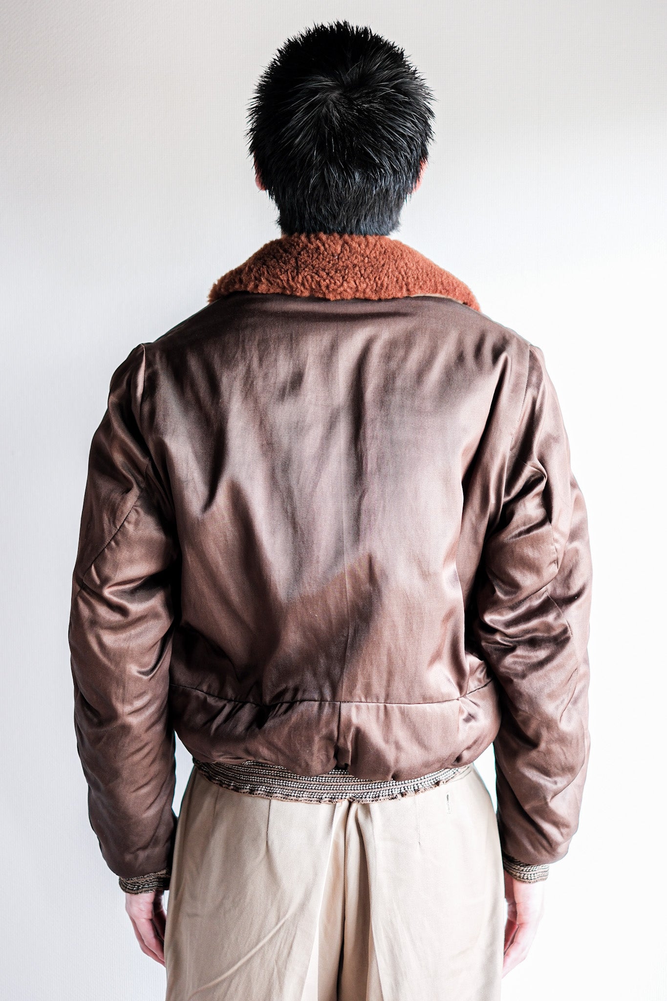 【~40’s】WW2 Royal Air Force Sidcot Suit Liner Jacket Size.3